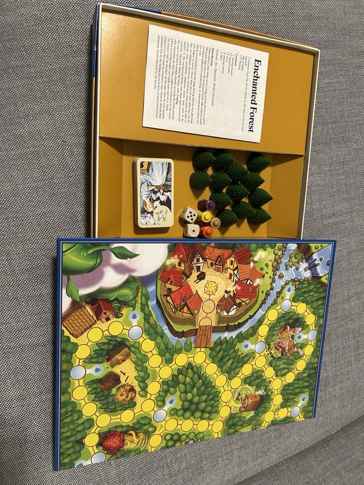 Vintage Ravensburger Enchanted Forest Board Game 1982