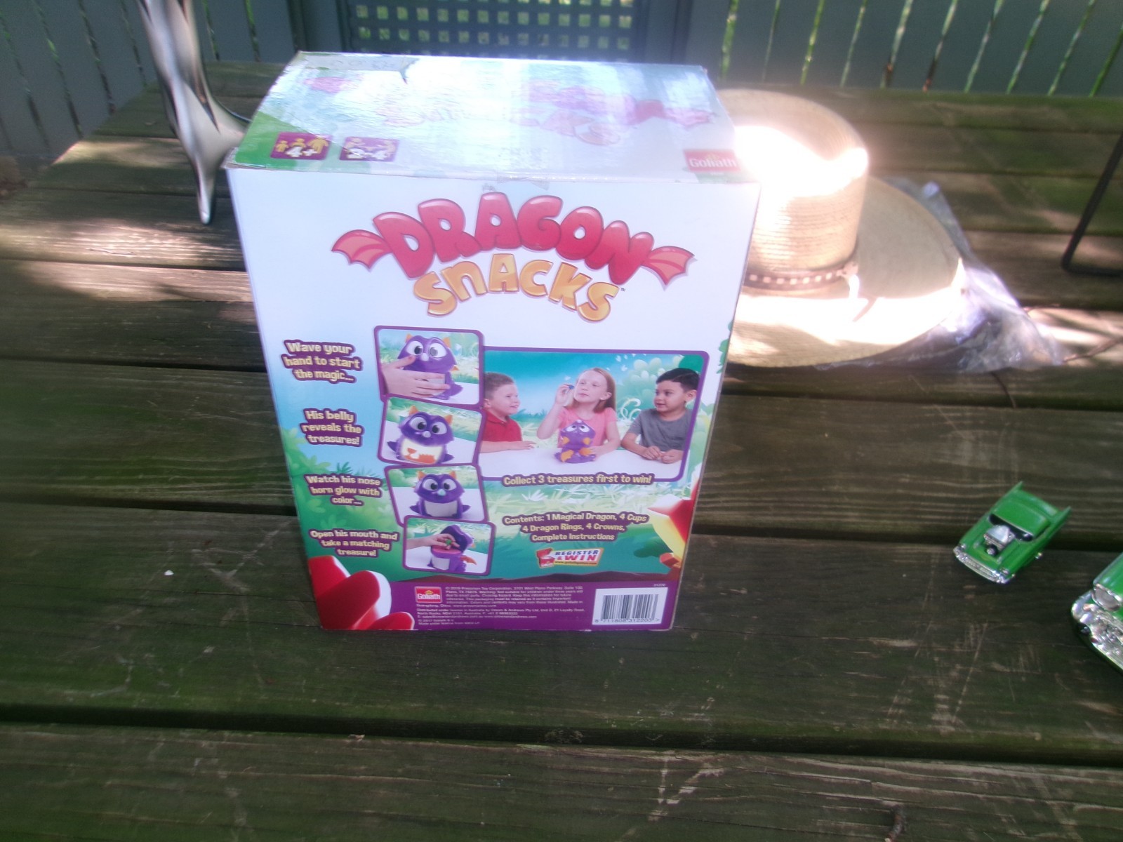 Dragon Snacks Game Goliath Kids Electronic Magical Purple COMPLETE 2-4 Players