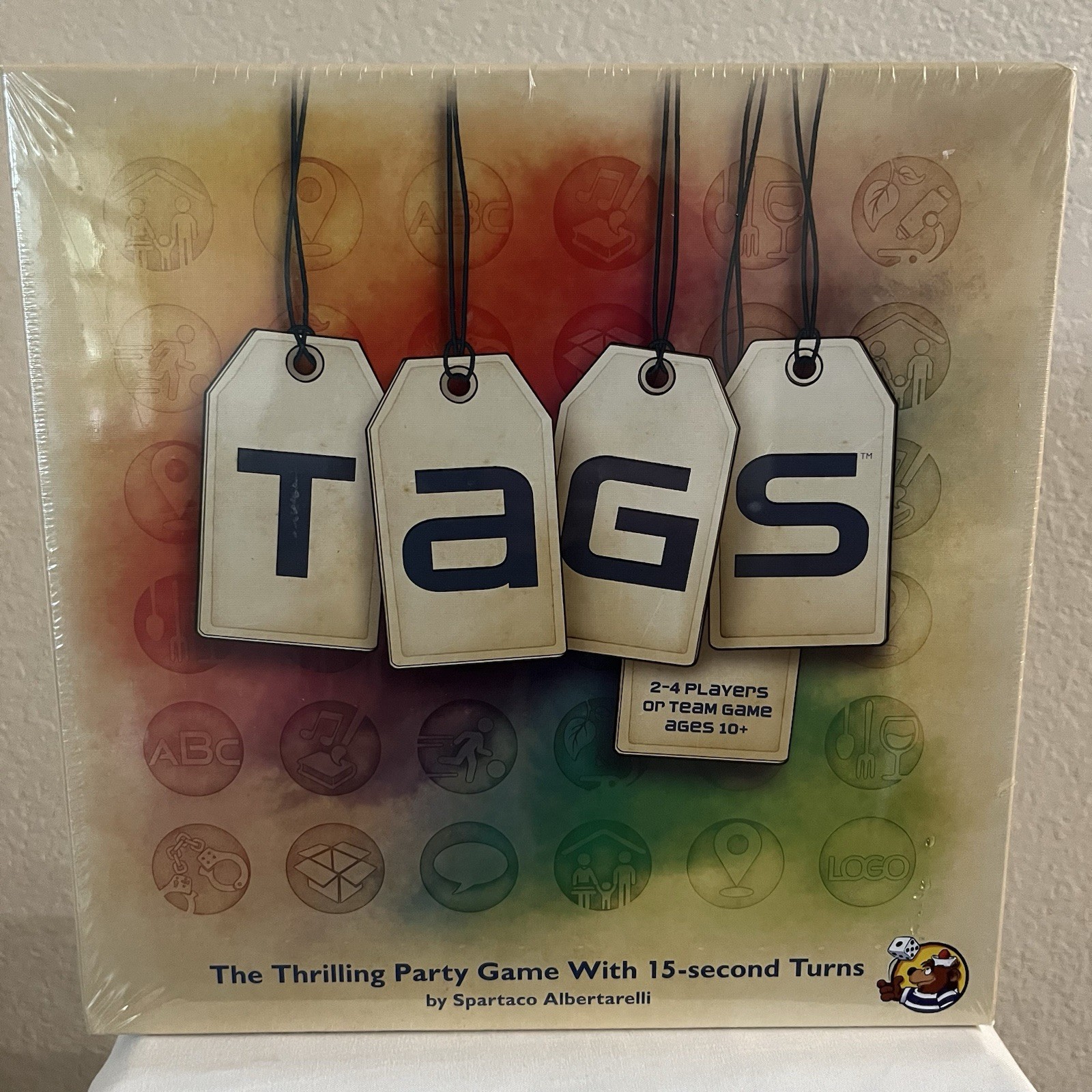 Heidelbar TAGS Party Game for Adults Fast Paced Word Association Brand New