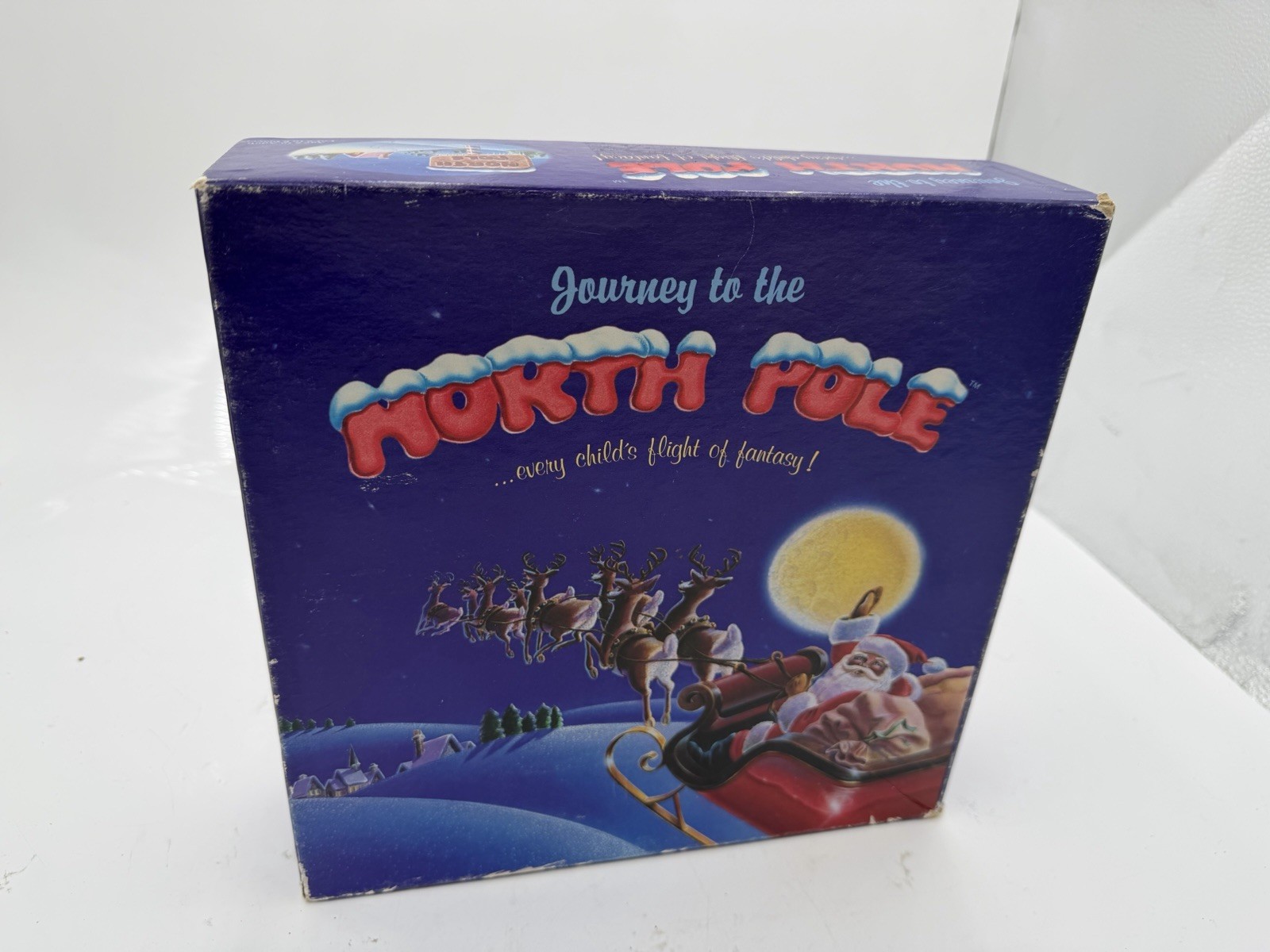 ✨✨1989 Rivercrest Journey to the North Pole Christmas Santa Board Game✨✨