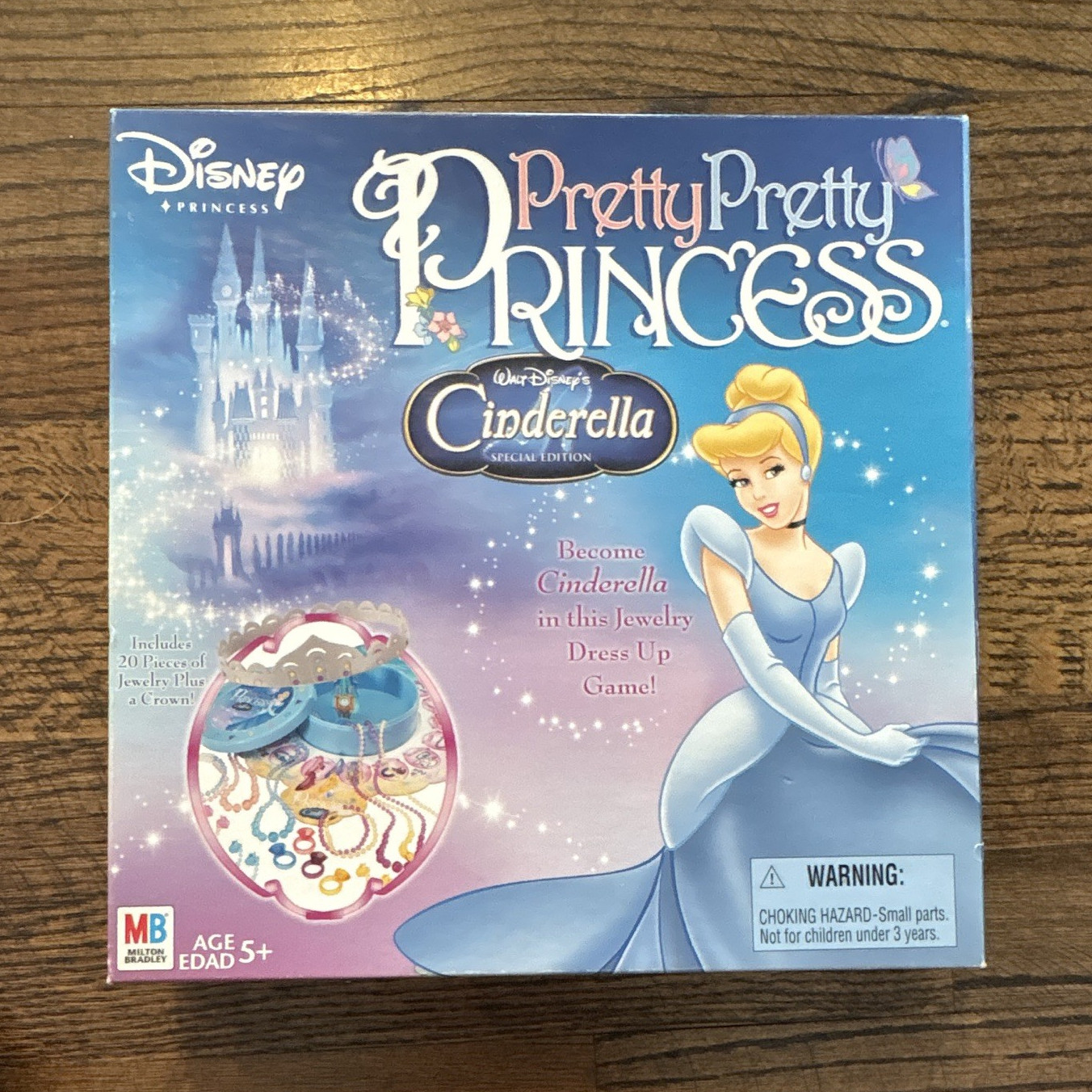 Milton Bradley Pretty Pretty Princess Cinderella Special Ed 2-4 Age 5+