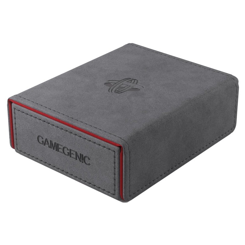 Gamegenic Gray/Red Token Keep Token/Game CArd Storage Box ASMGGS20152ML