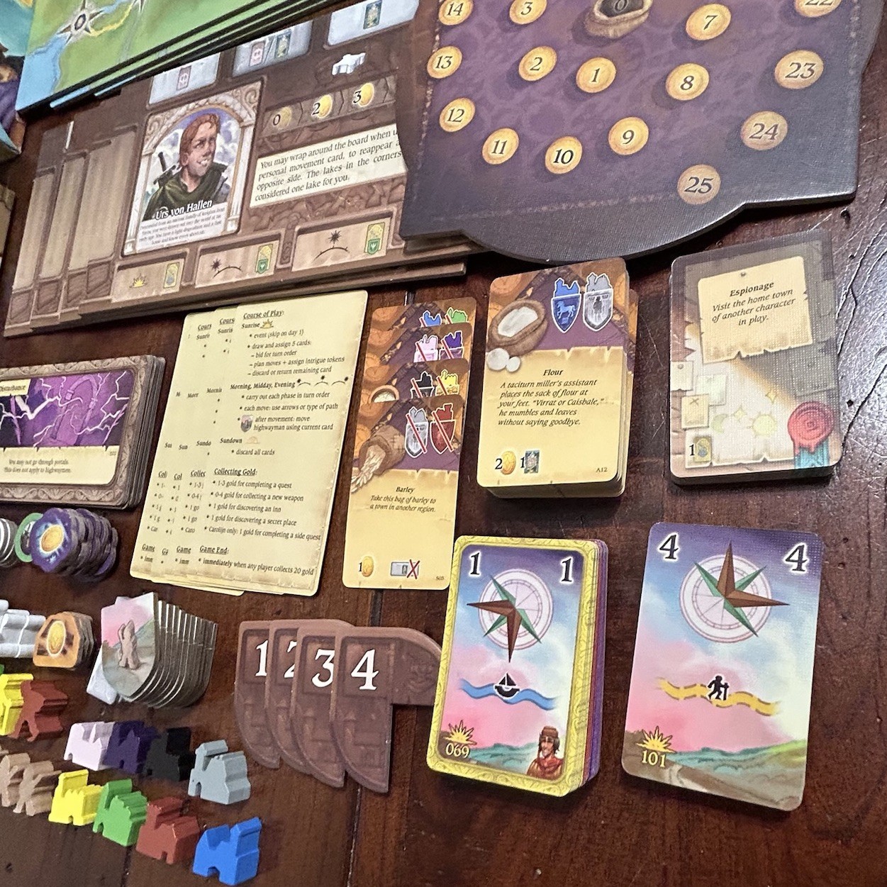 TREOS Board Game 2024 Lookout Games 100% Complete English