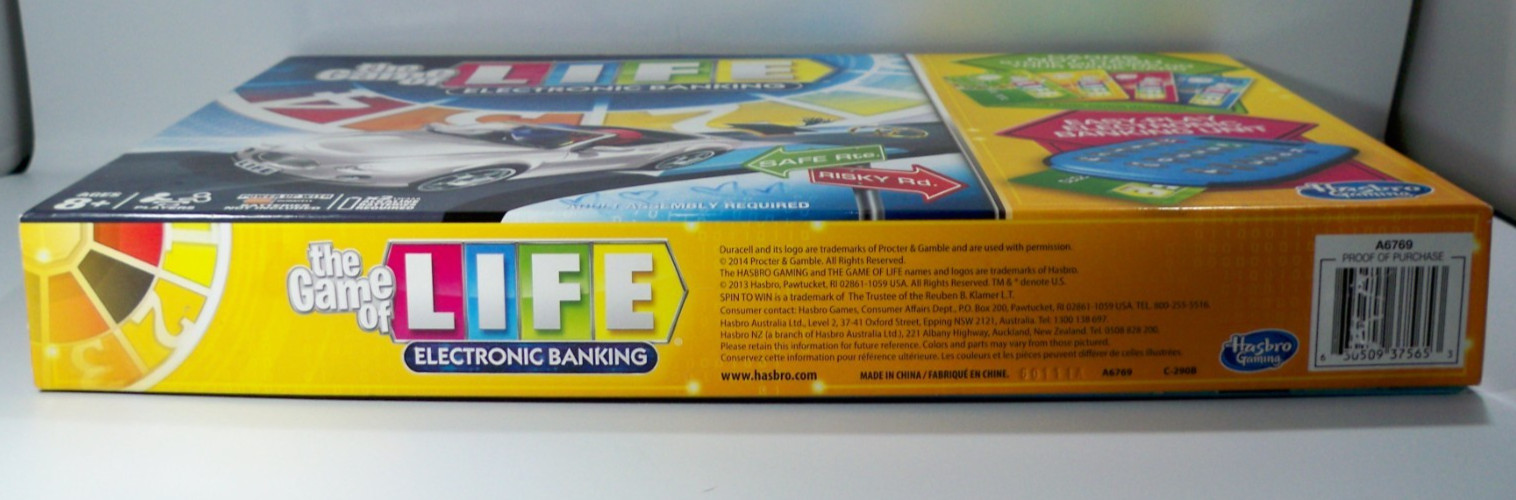Game Of Life Electronic Banking Edition Hasbro 2013 Works Missing 1 Pink Peg