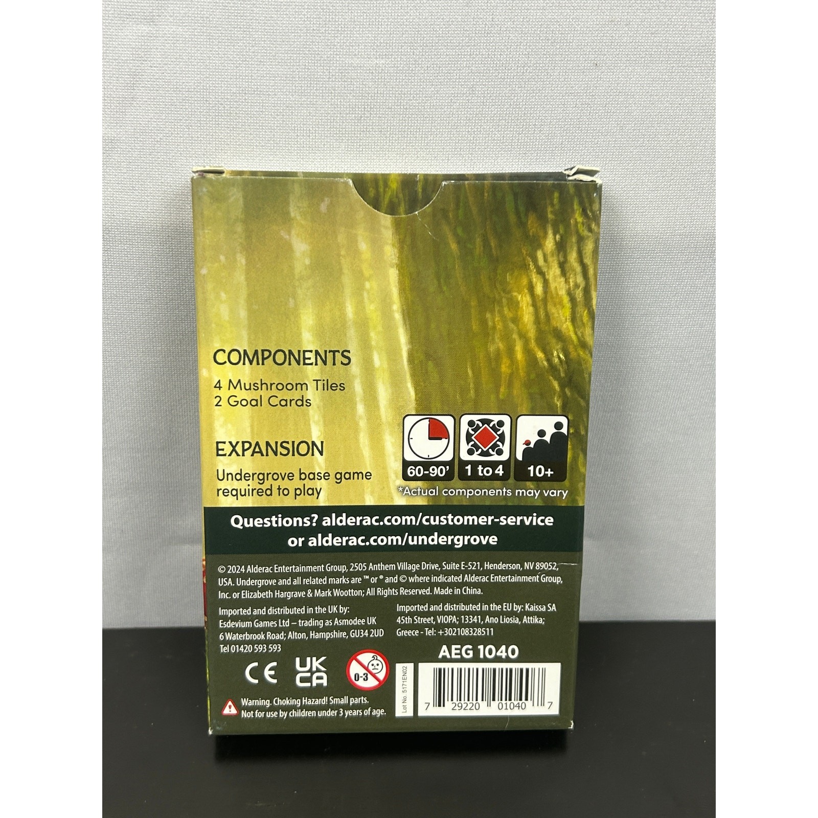 Undergrove: Whispering Woods Expansion Alderac Mushroom Tiles 729220010407