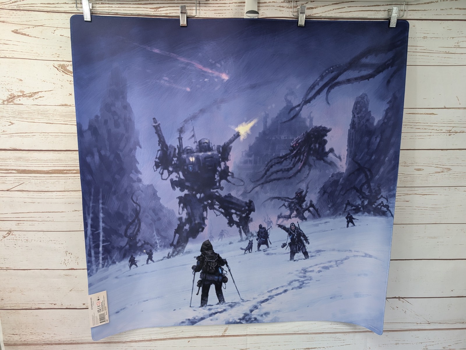 Expeditions Board Game Natural Rubber Playmat Stonemaier Games New Stitched