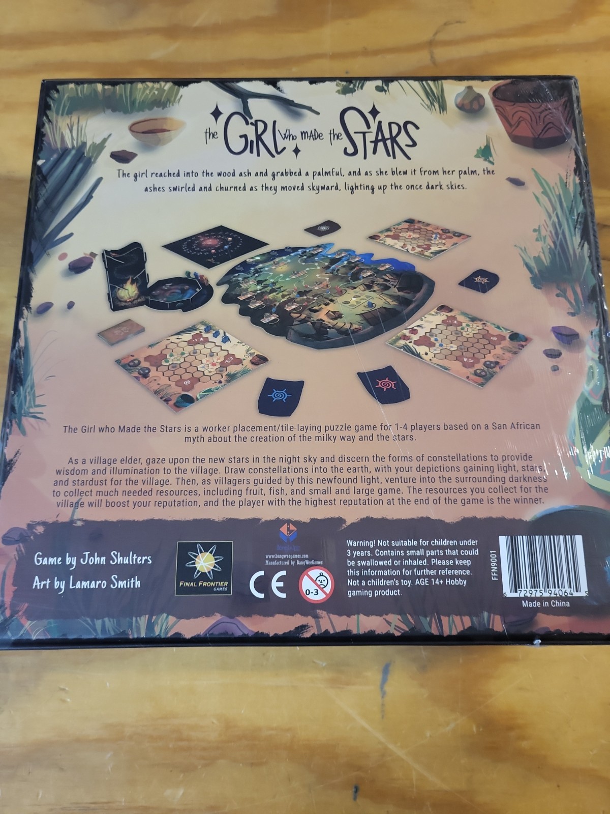 Final Frontier Boardgame Girl Who Made the Stars (New)
