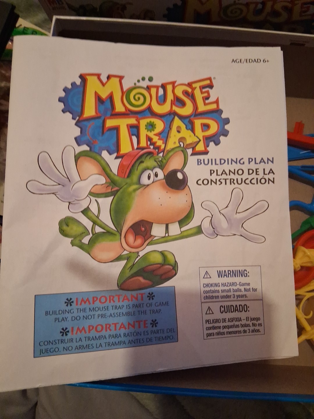 2005 Mouse Trap Game by Milton Bradley Complete