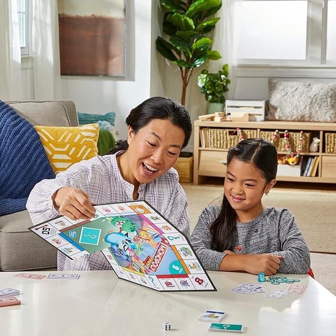 Monopoly Junior Board Game, 2-Sided Gameboard, 2 Games in 1, BRAND NEW