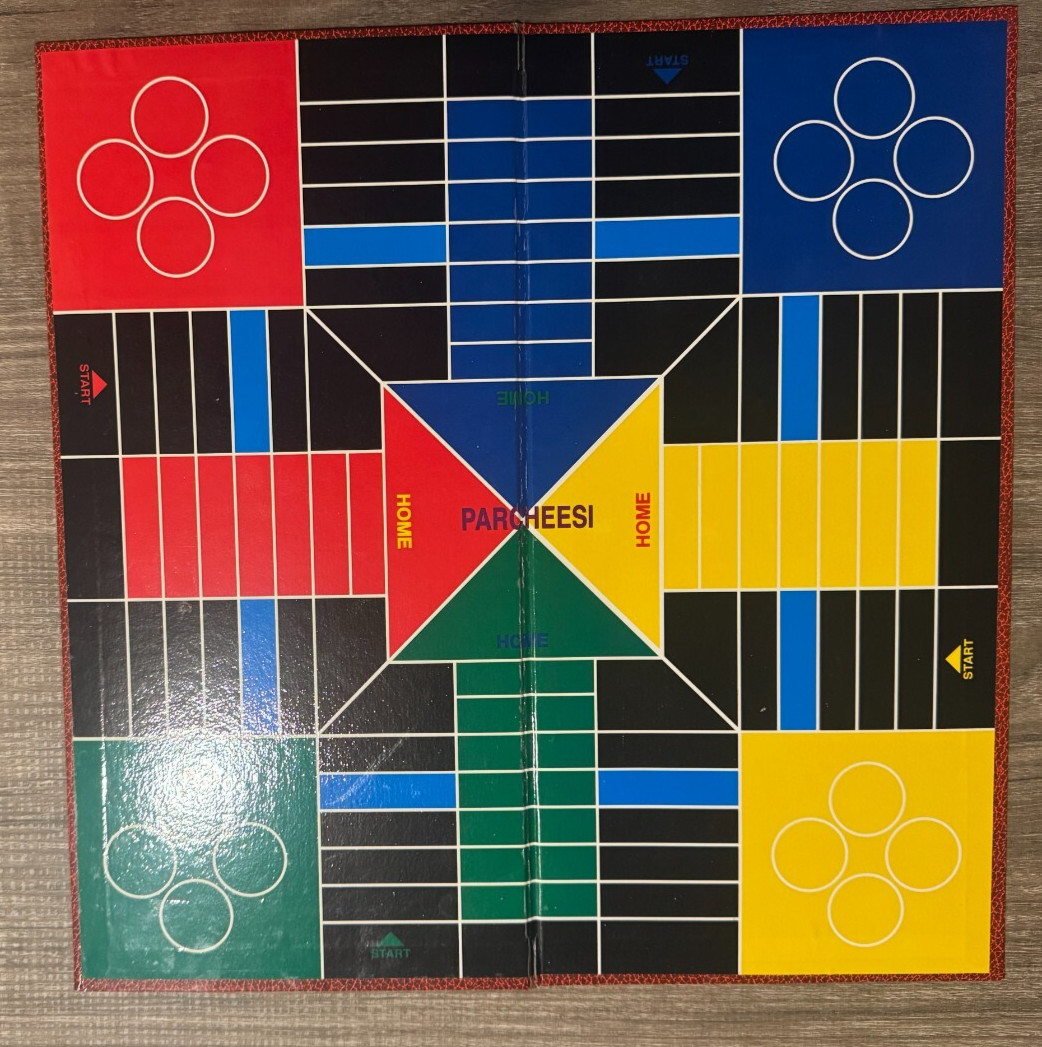 Parcheesi Cross And Circle Board Game Complete Game See Description And Pictures
