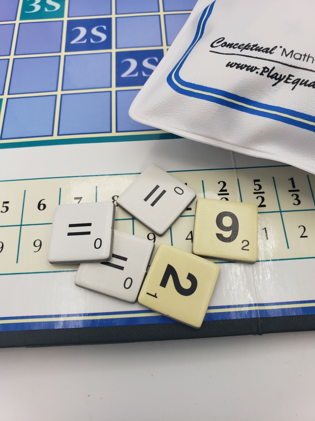 Equate The Equation Thinking Board Game Home Schoolers Teach Math EUC Complete