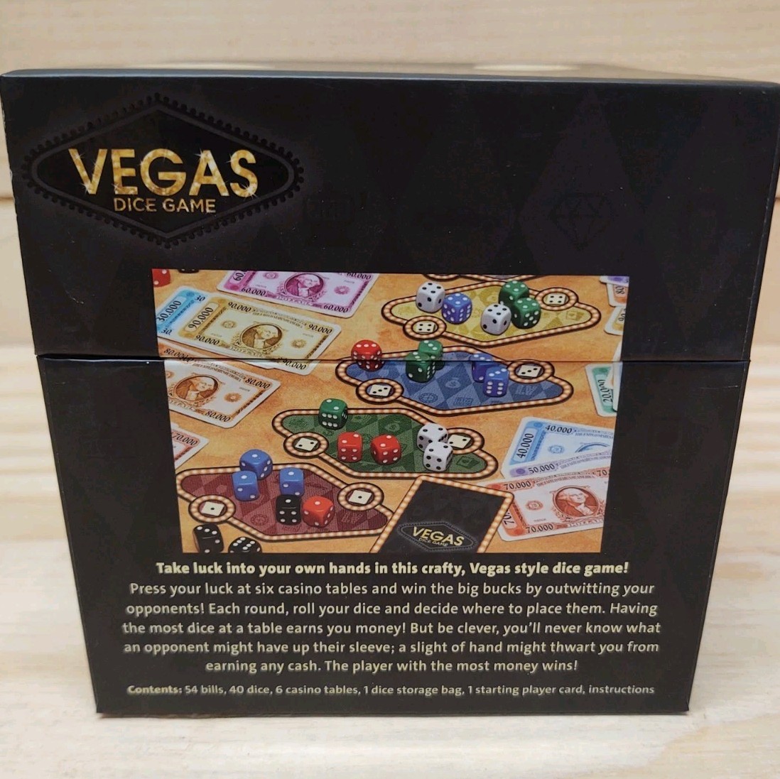 Vegas Dice Game 100% Complete Ravensburger Board Game Excellent Used Condition