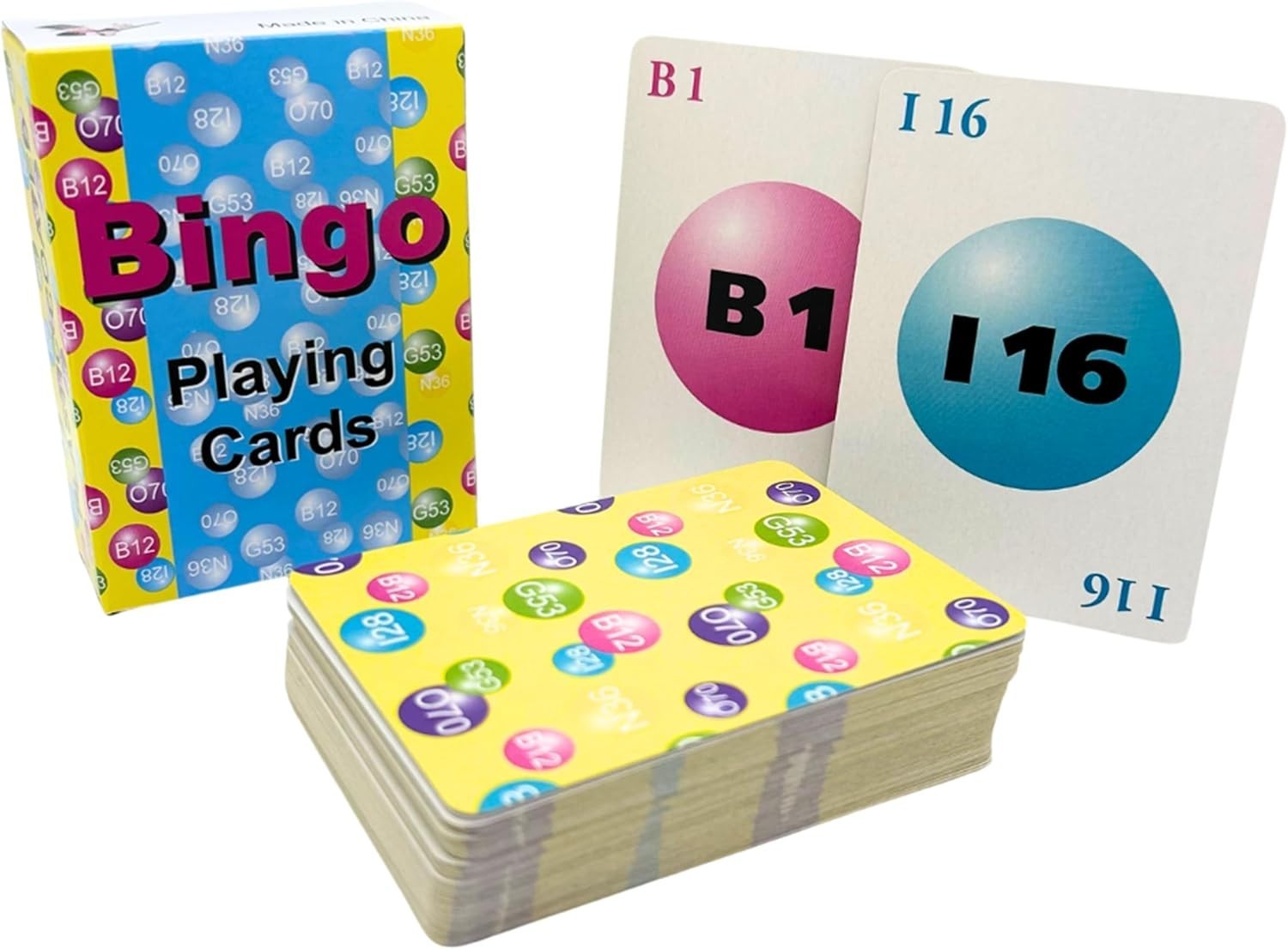 Mr Chips Durable Bingo Cards Set – 75 Reusable Plastic-Coated for Any Game Night