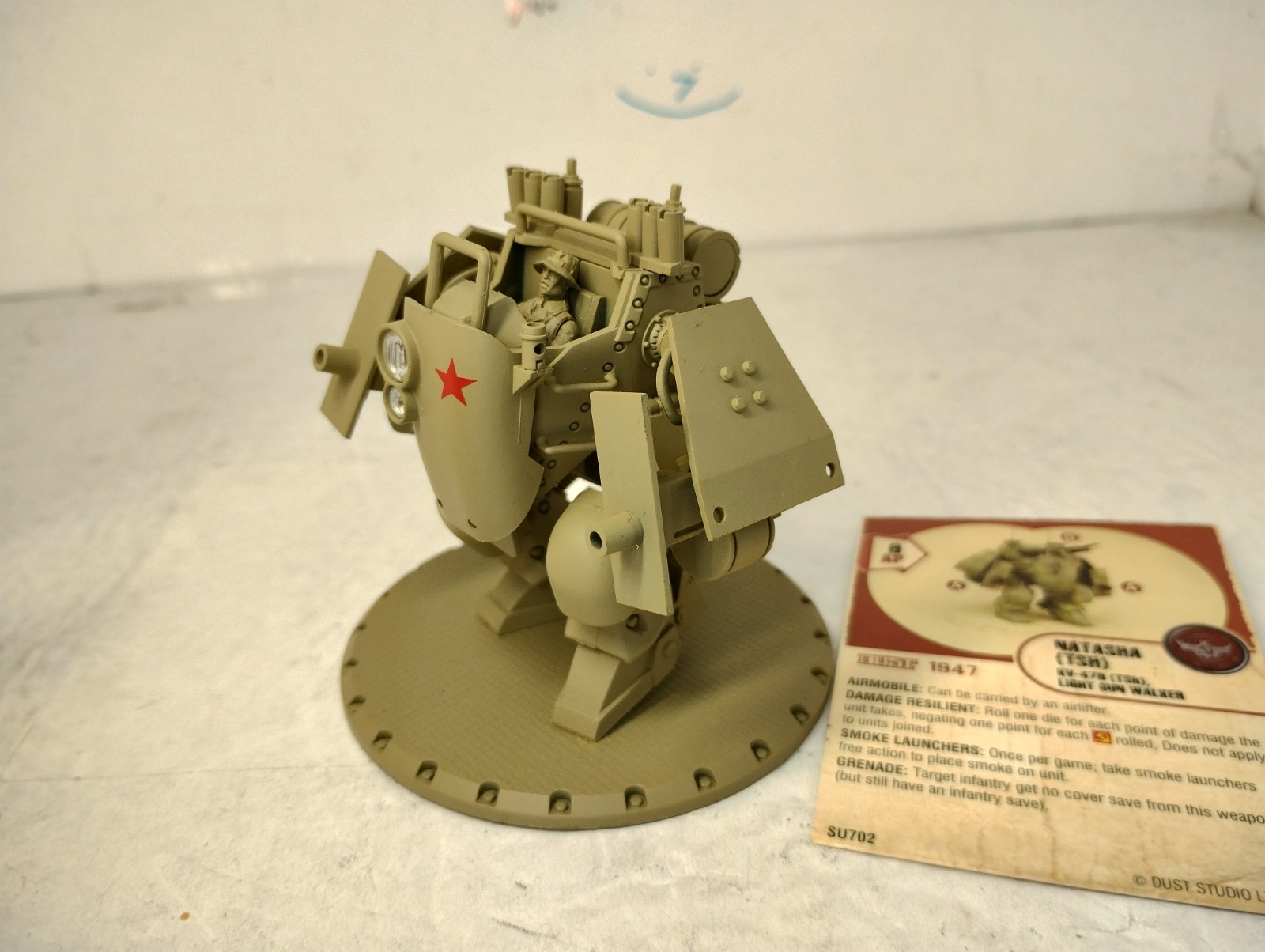 Dust Tactics: KV47 Walker (Miniatures Game Expansion) Natasha