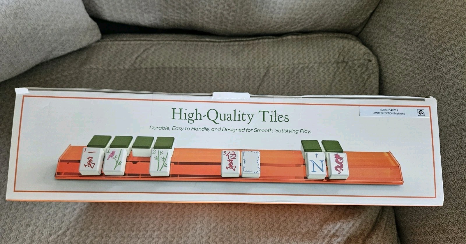 Maison Lude Mahjong Set, 160-Piece, Limited Edition Wildlife New!