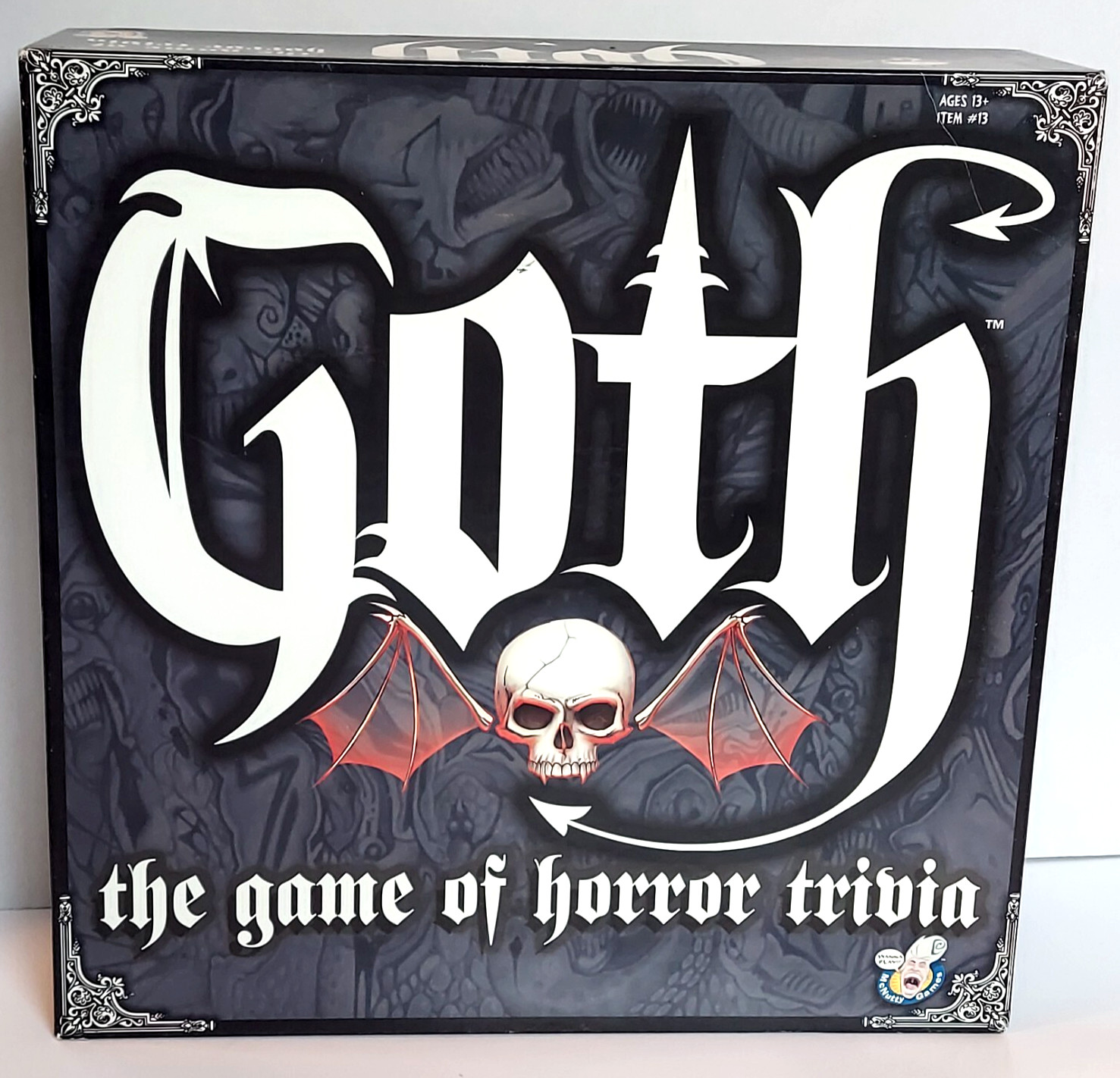 Goth The Game Of Horror Trivia Board Game 2002 Cult Halloween COMPLETE