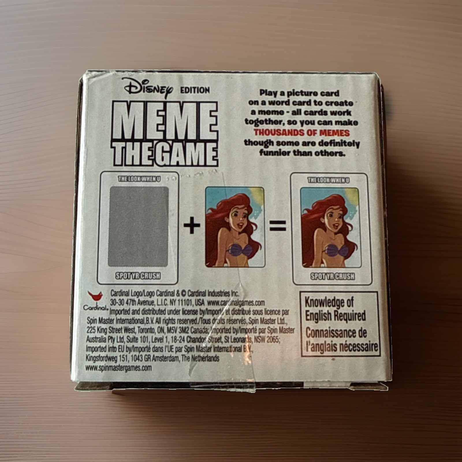 Disney Edition Meme The Game