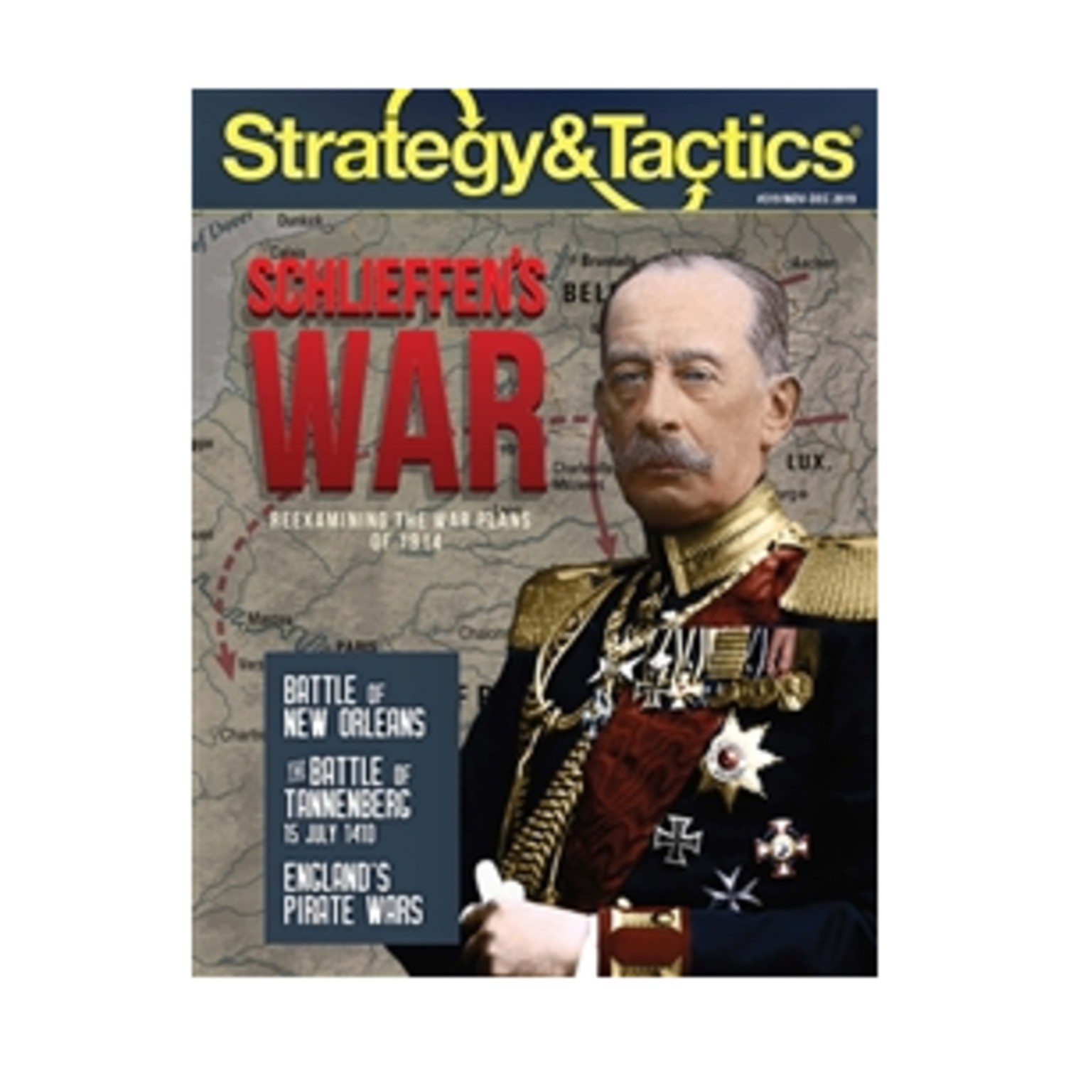 Decision Games Strategy & Tactics #319 w/Schlieffen’s War Mag VG+