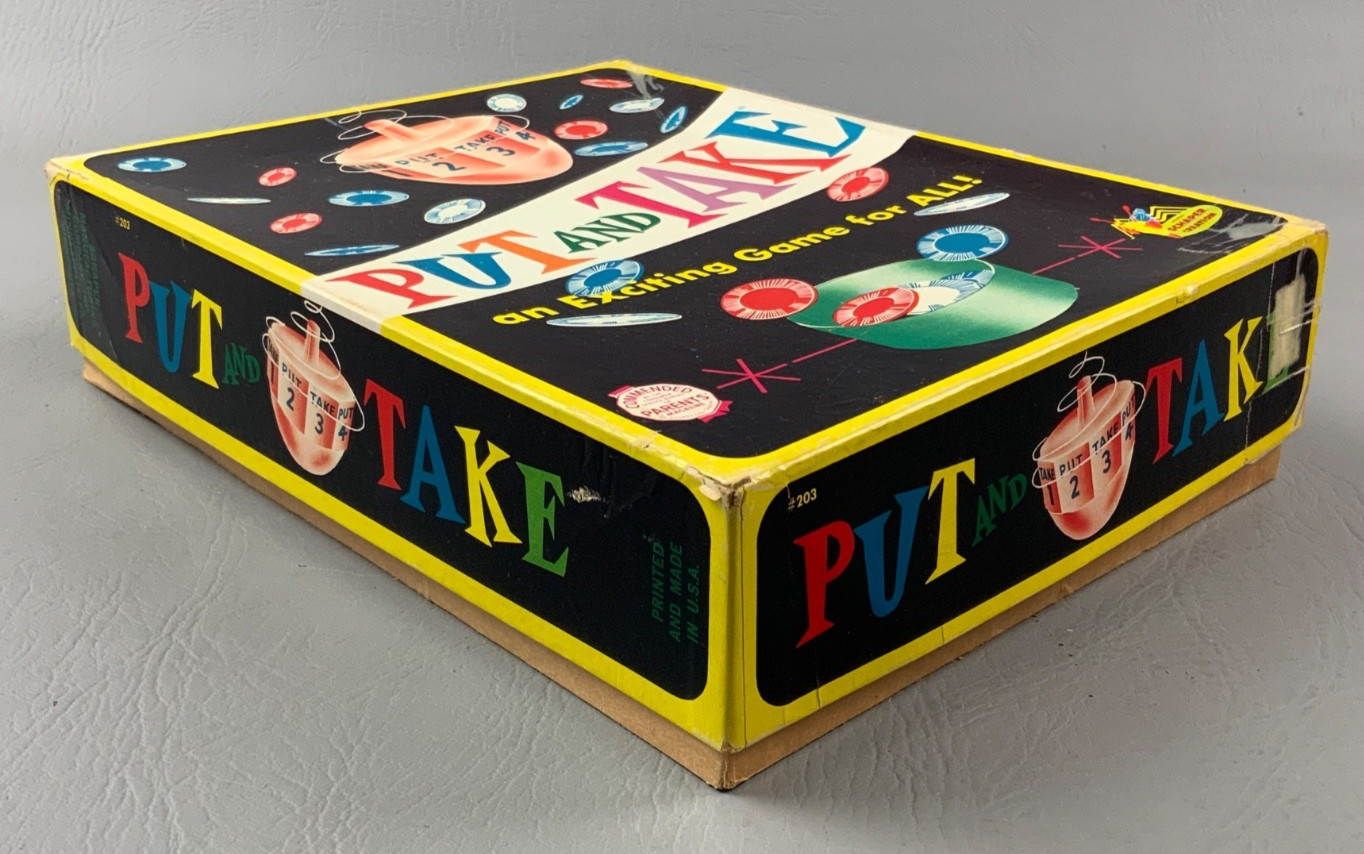 Vintage 1956 Schaper “Put and Take Game” – Item #203 – COMPLETE