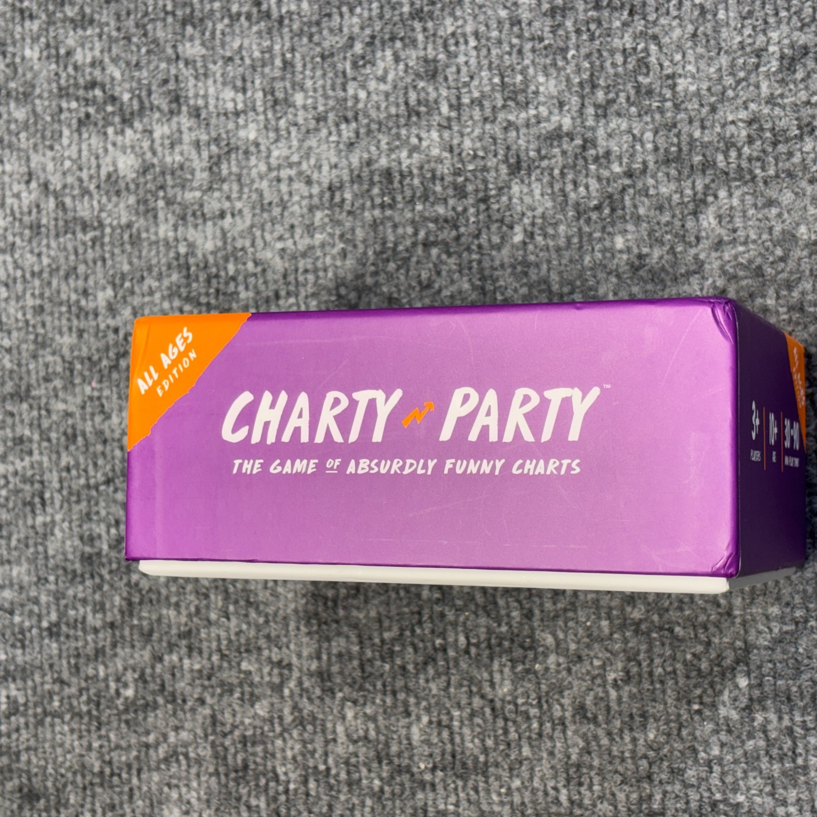 Charty Party All Ages Edition Card Game 3+ Players Absurdly Funny Charts
