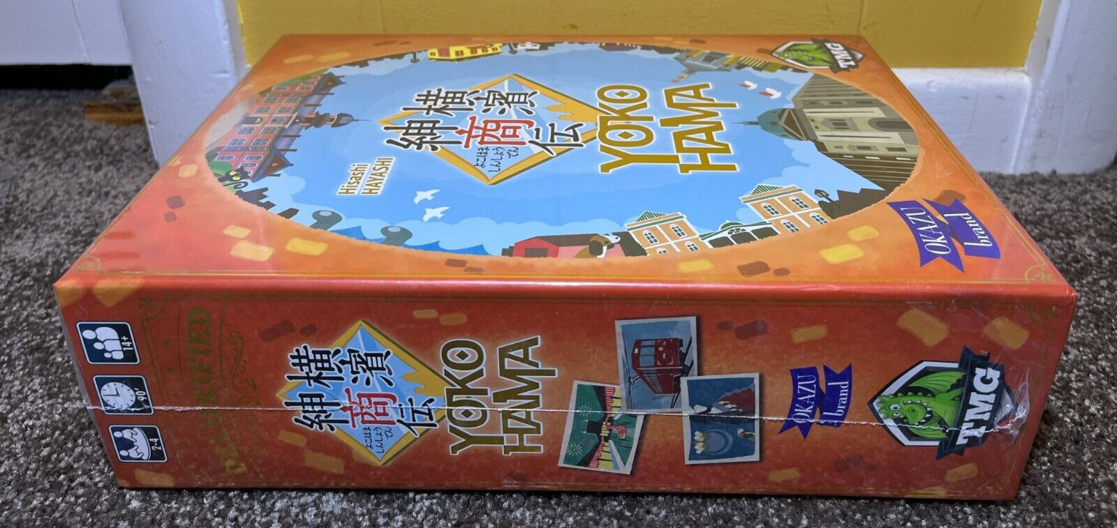 Yokohama Deluxe Edition Board Game TMG Kickstarter Ed. *NEW* *SEALED* RARE! NIS