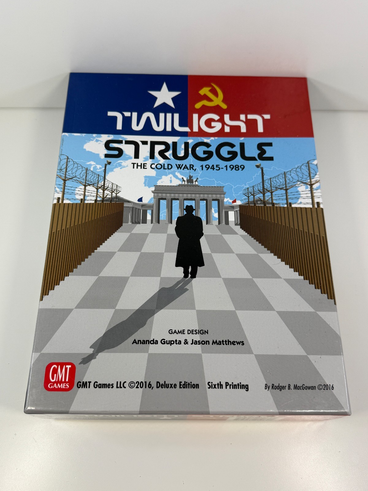 GMT Games Twilight Struggle Deluxe Edition Board Game