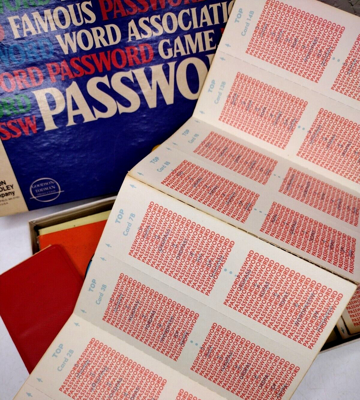 Vintage 1978 PASSWORD Board Game in Box Complete 21st Edition 3-4 Players USA