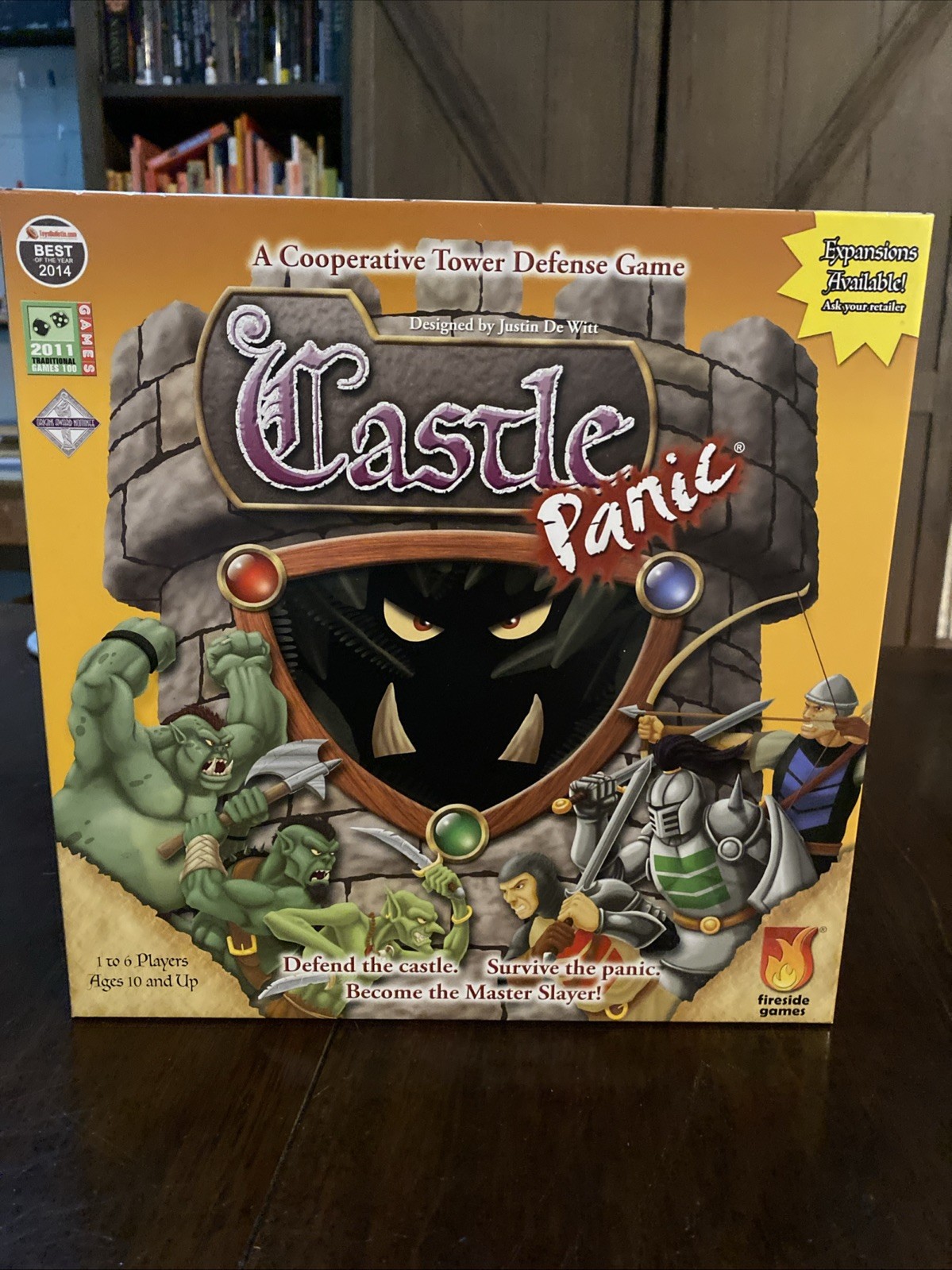 Castle Panic Board Game Fireside Games 1st Edition, 13th Printing Complete