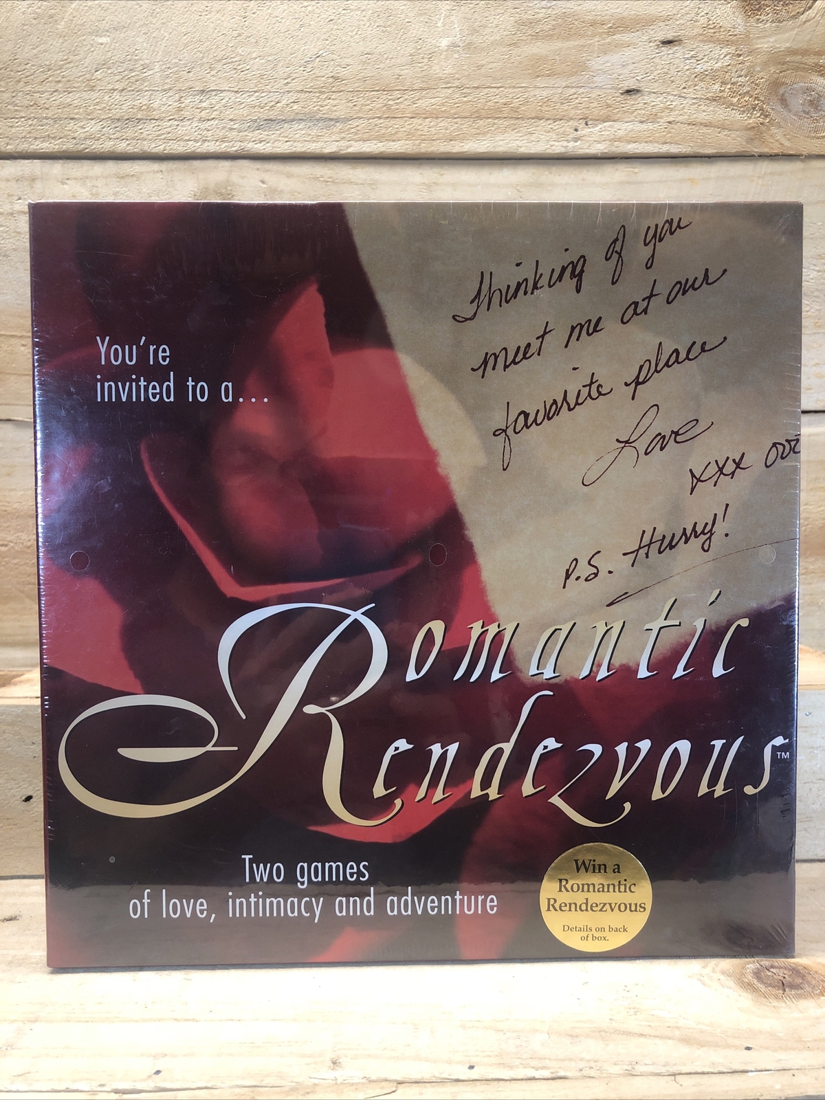 Romantic Rendezvous Board Game, two games of love, intimacy and adventure