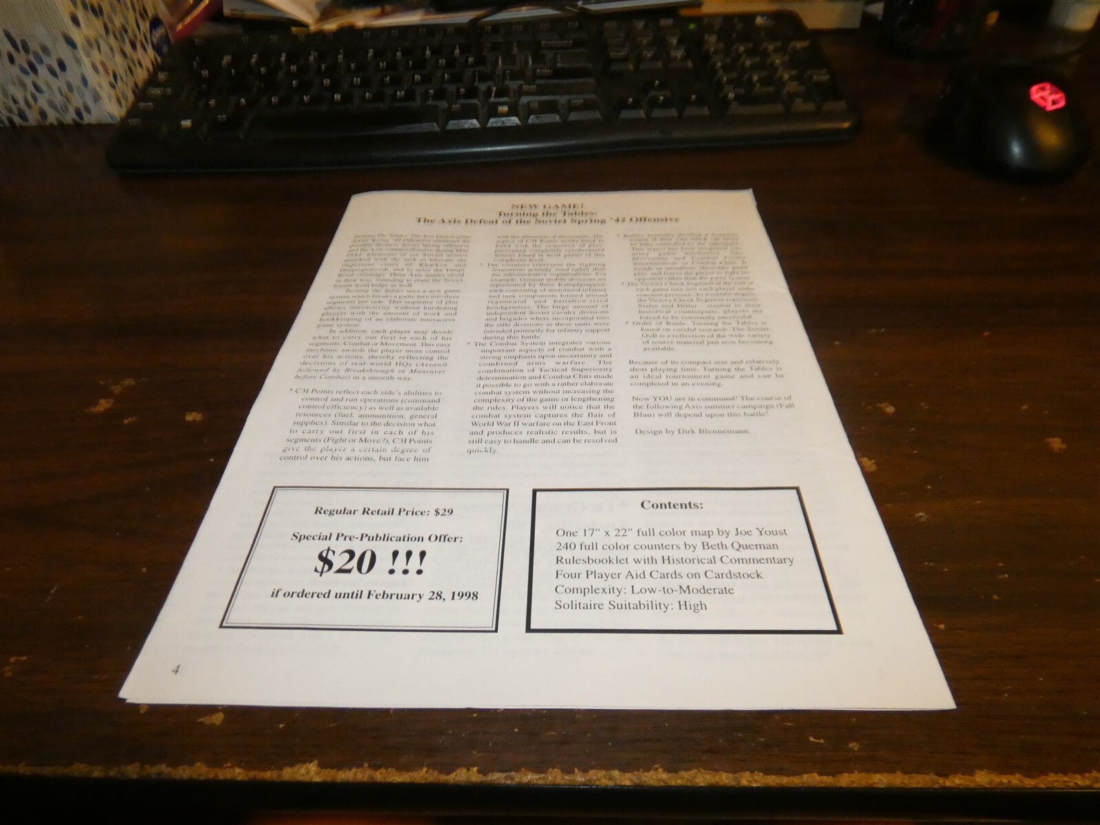 Decision Games: The Moments in History Report #8