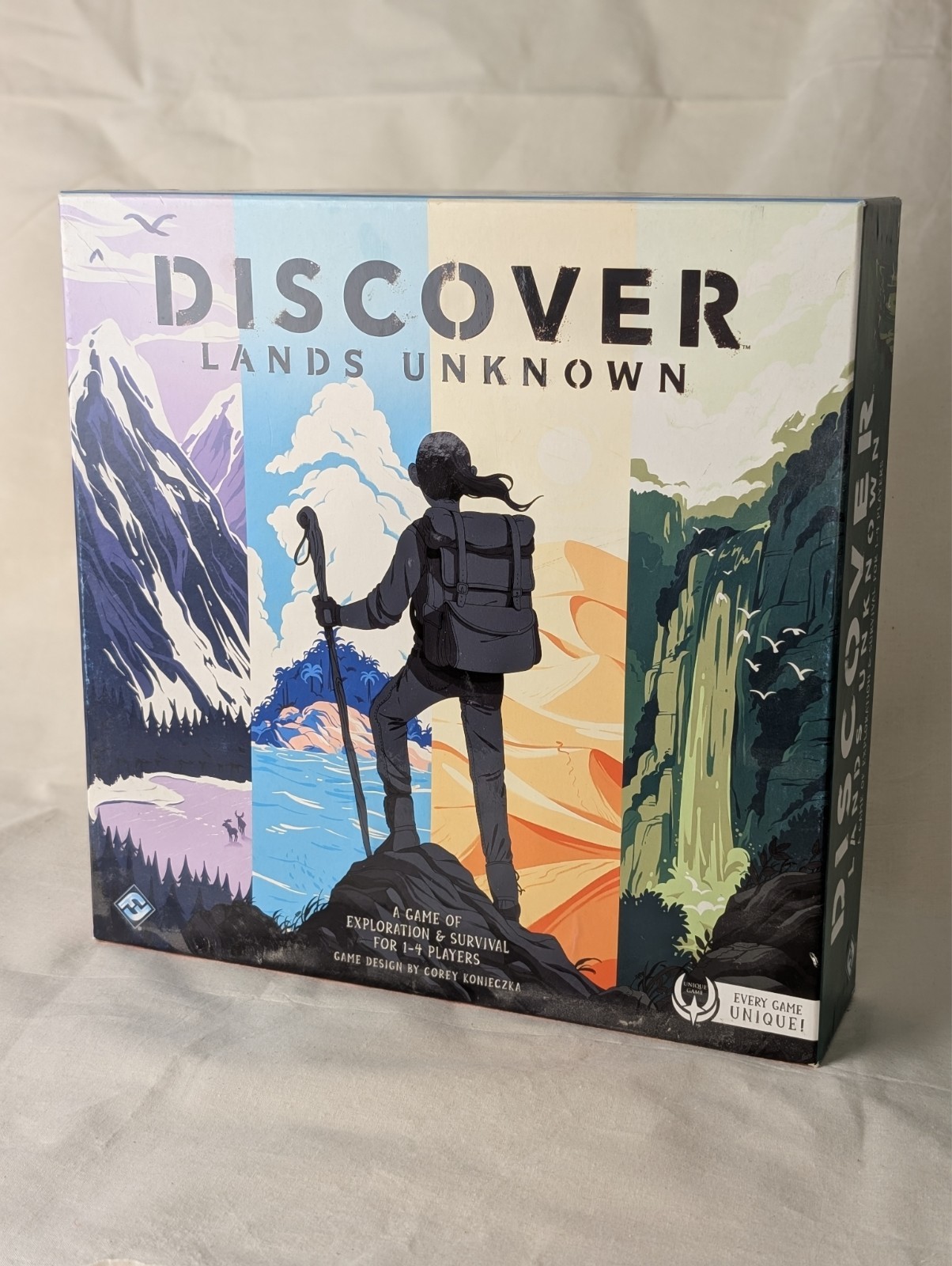 Discover: Lands Unknown – Survival Adventure Board Game | Complete & Excellent C