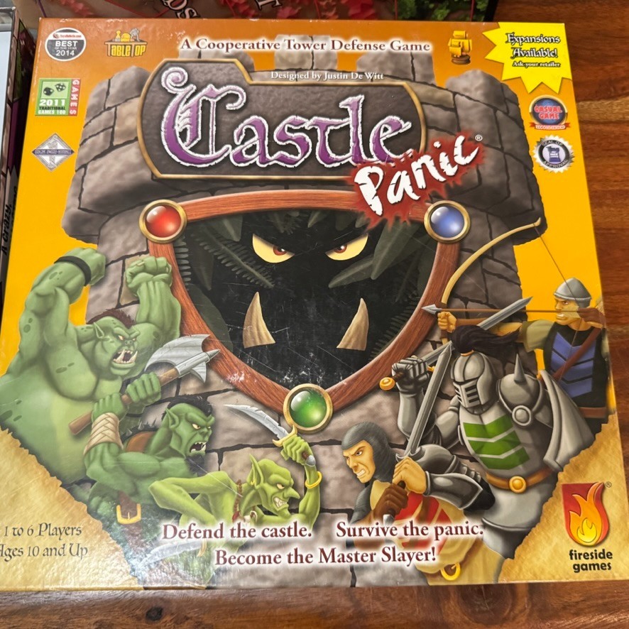 Castle Panic Core Game COMPLETE Fireside Games 2010 Base Cooperative