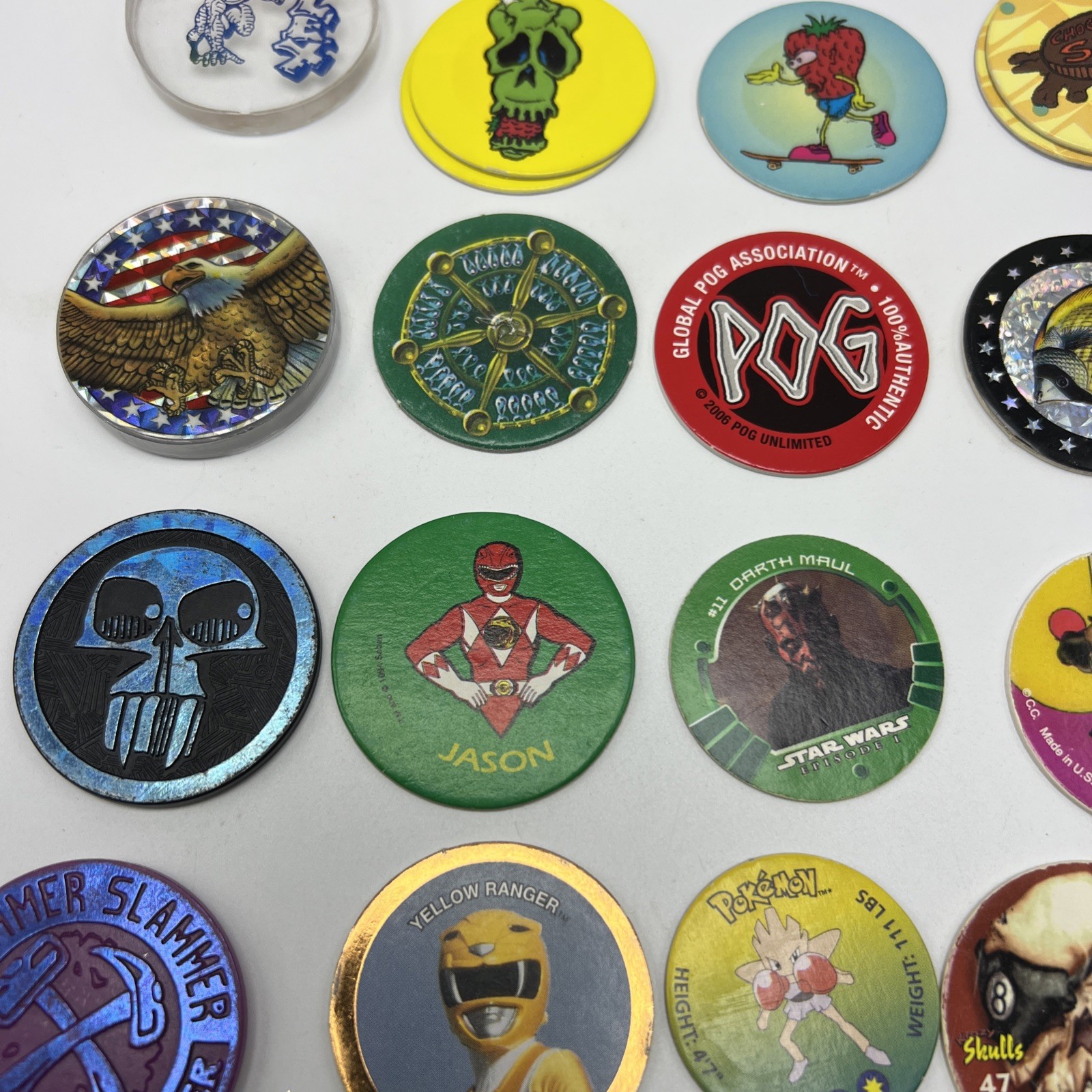 POG Collection – Lot of 50 POGs Plus 5 Slammers -see Photos T4562