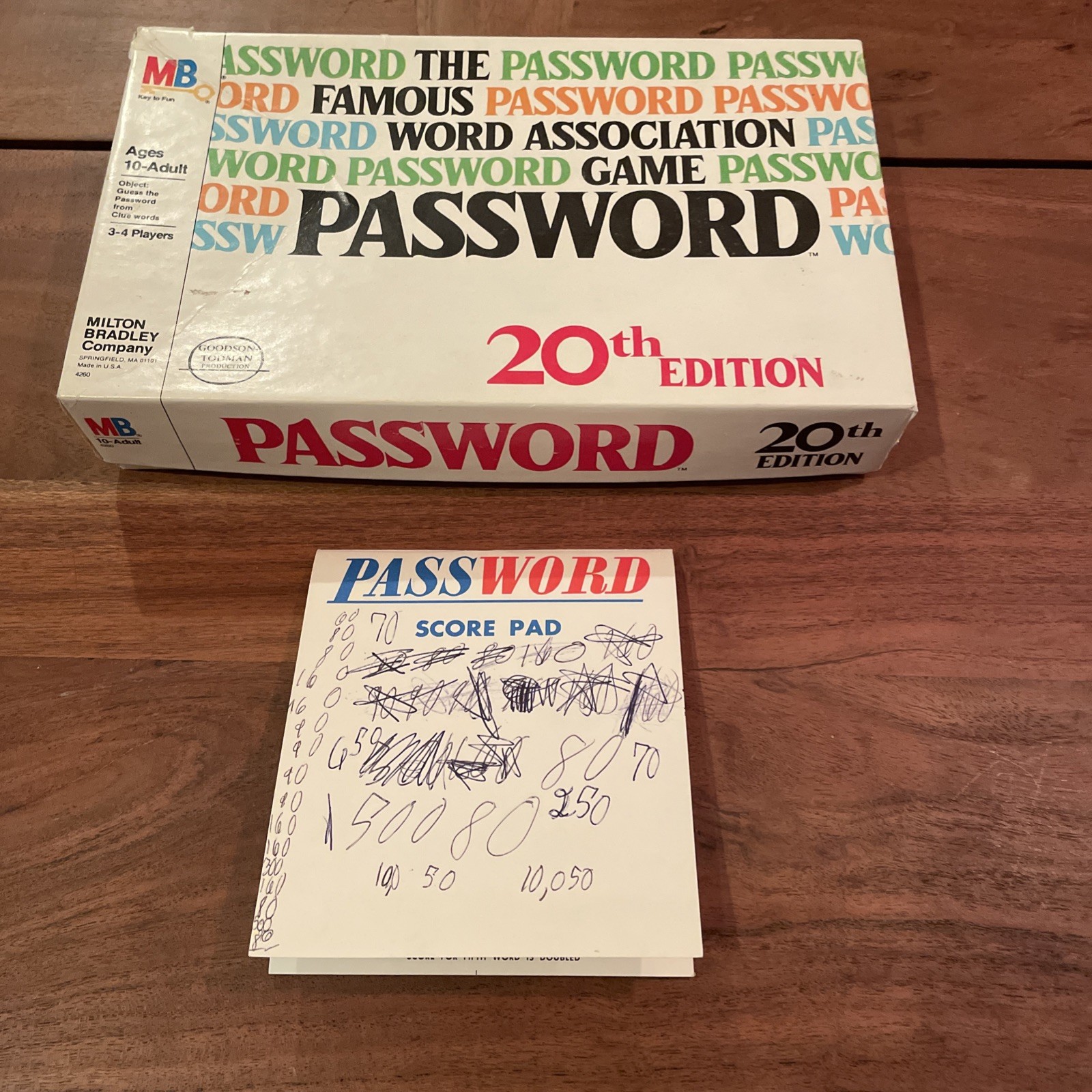 Password 20th Edition Vintage 1978 Game 100% Complete! Good Condition!