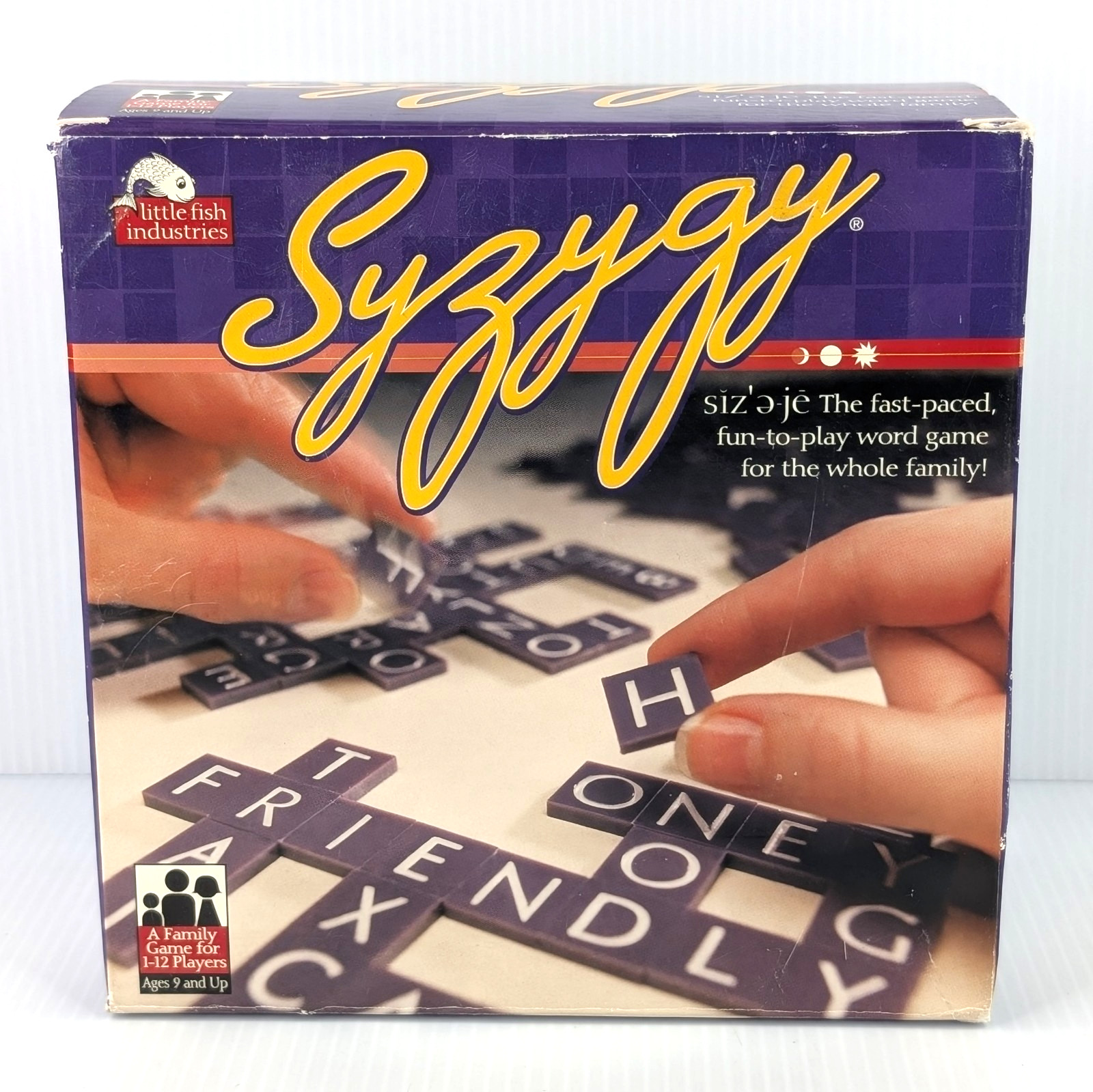 Syzygy Word Game Fast-Paced Fun-to-play Word Game 1999 Crossword 100% COMPLETE