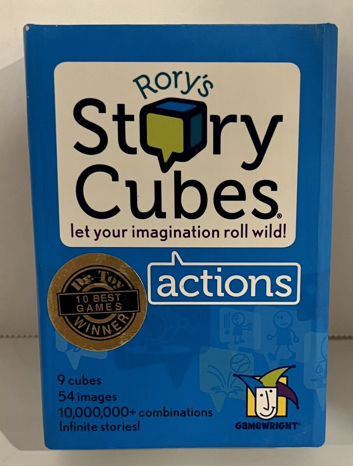 Rory’s Story Cubes Actions Travel Fairytale Storytelling Game Gamewright