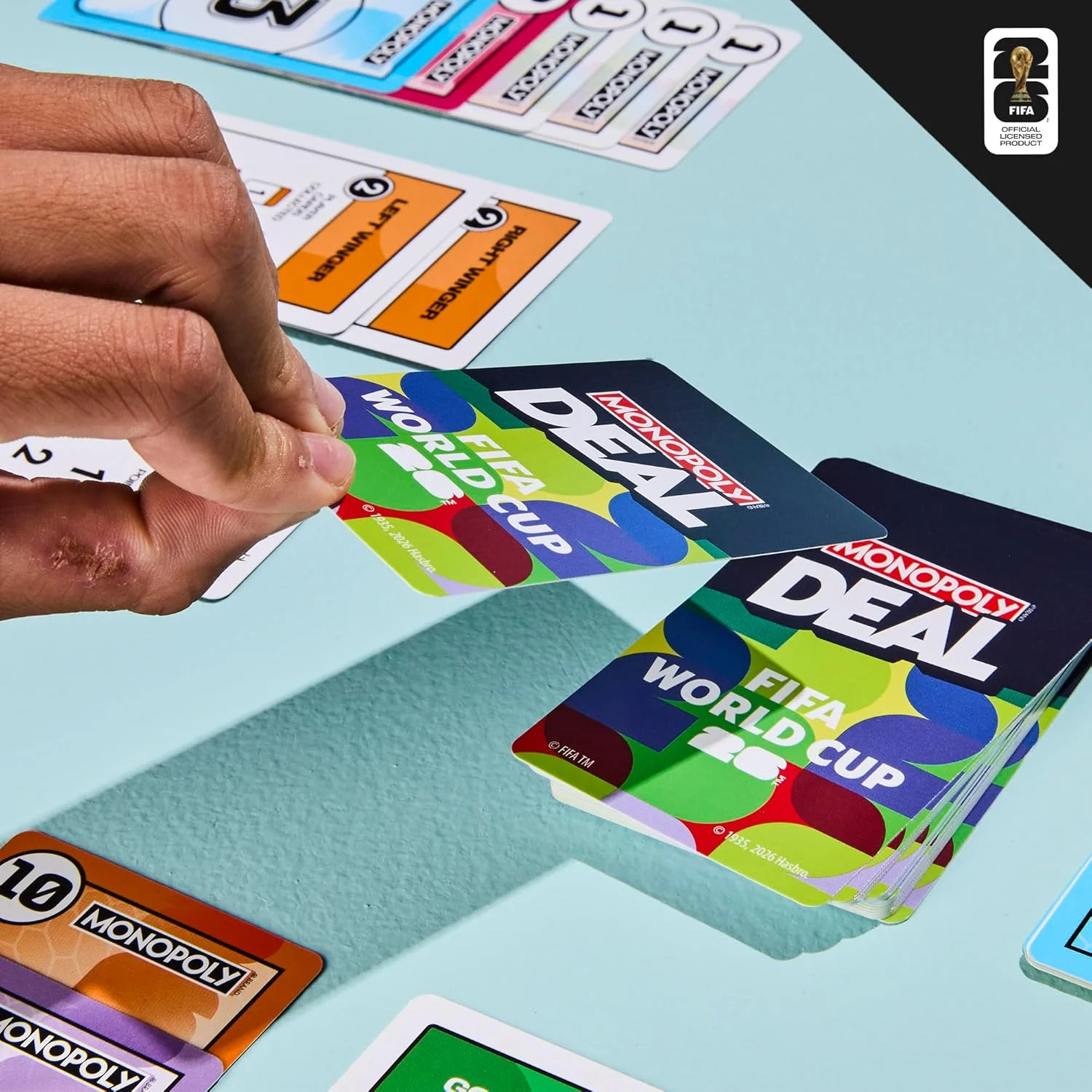 Monopoly Deal FIFA World Cup 2026 Edition Game – Officially Licensed FIFA World