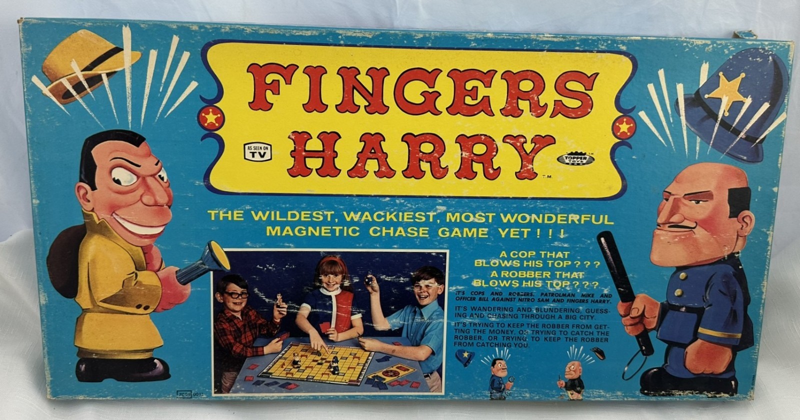 1967 Fingers Harry Game by Topper Toys Complete in Good Condition FREE SHIPPING