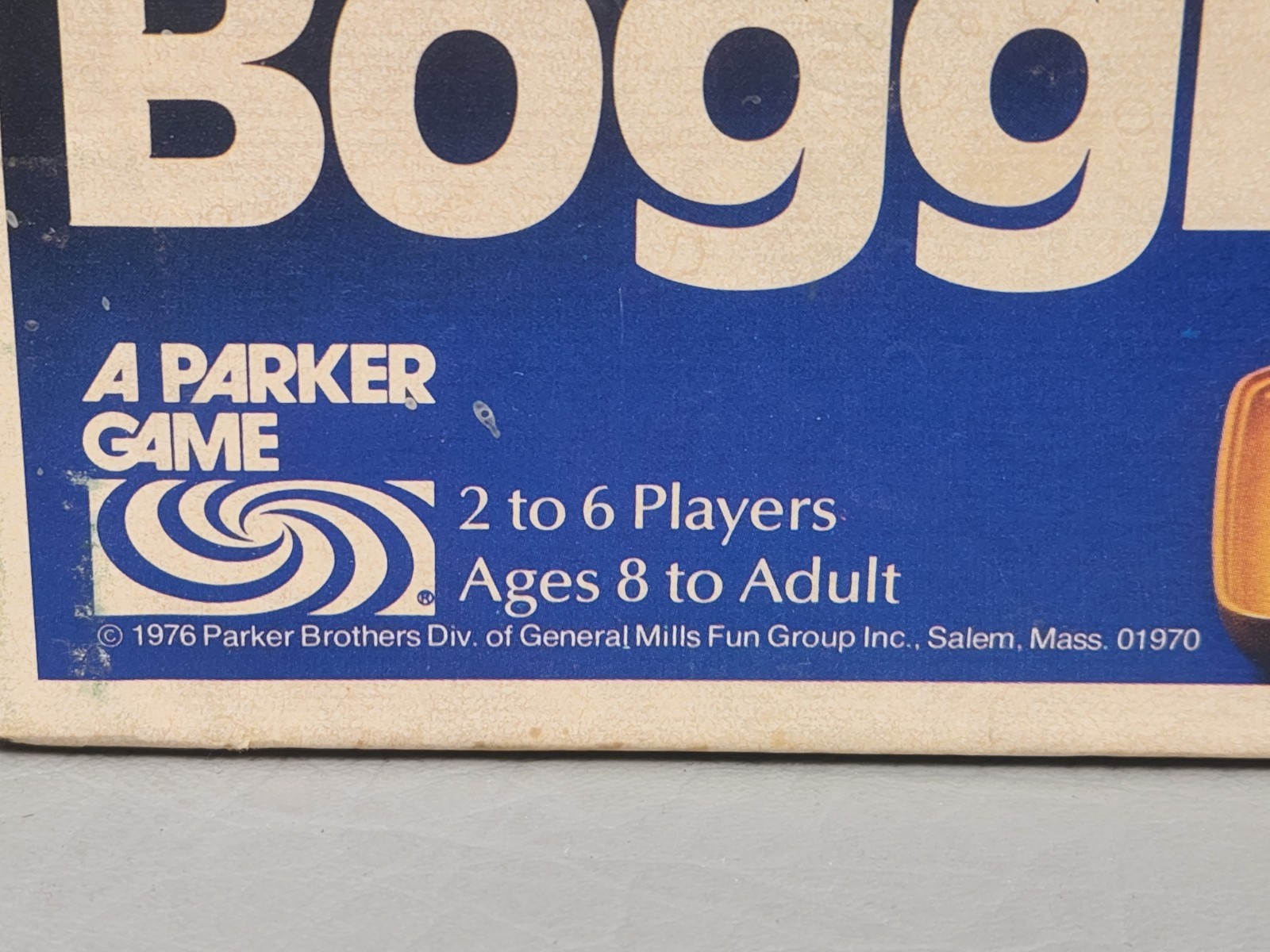 Vintage 1976 Boggle Hidden Word Game Parker Brothers COMPLETE