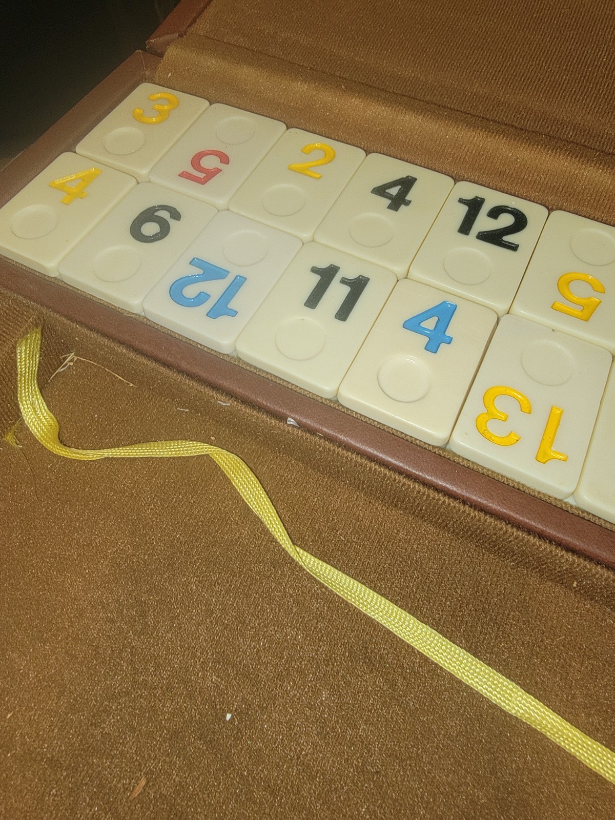 Vintage Rumi Blok Game Rummikub Nice Condition