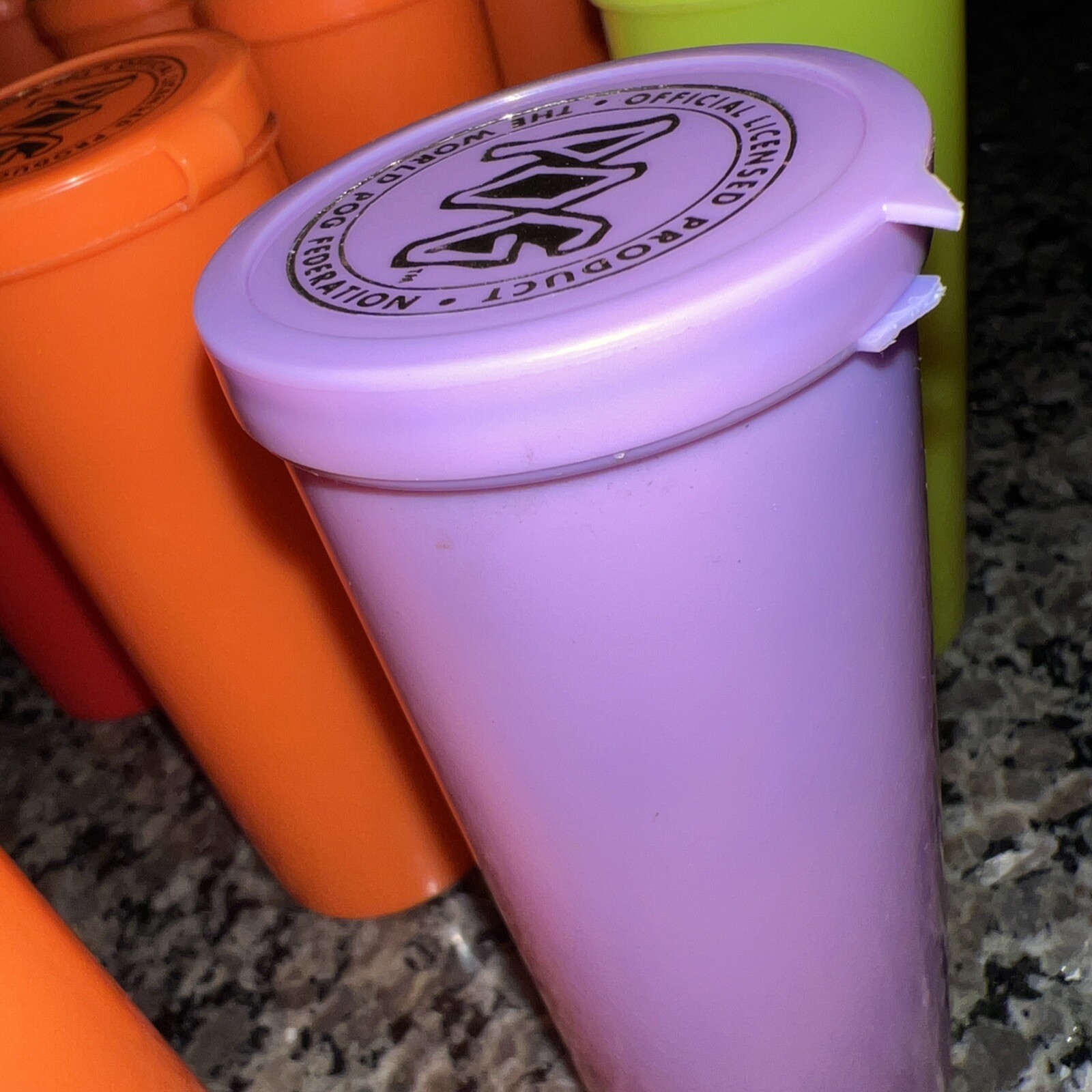 POG Officially Licensed Milkcap Container Never Used Large Size