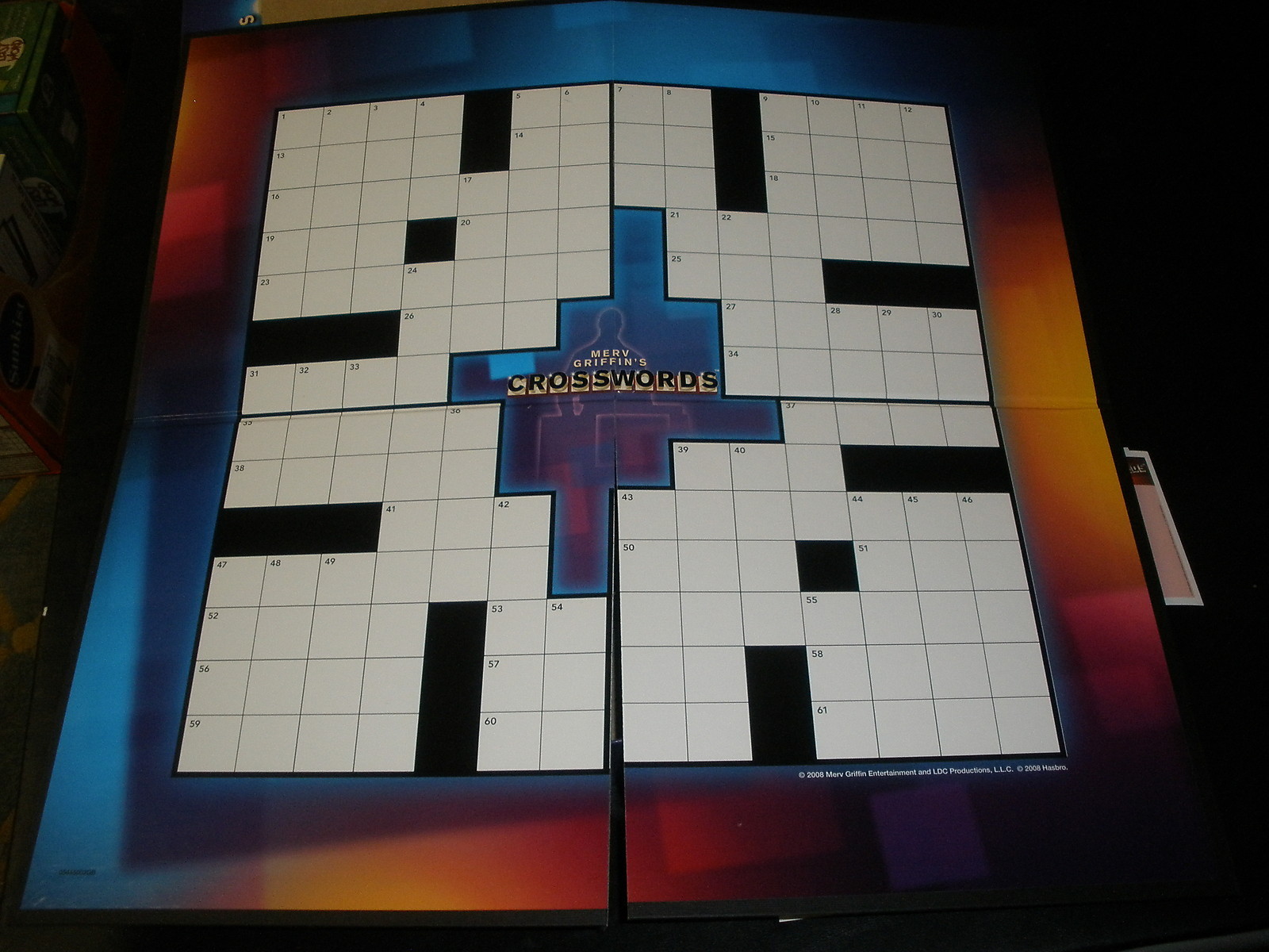 2008 Parker Brothers Merv Griffin’s CROSSWORDS Game – Complete!