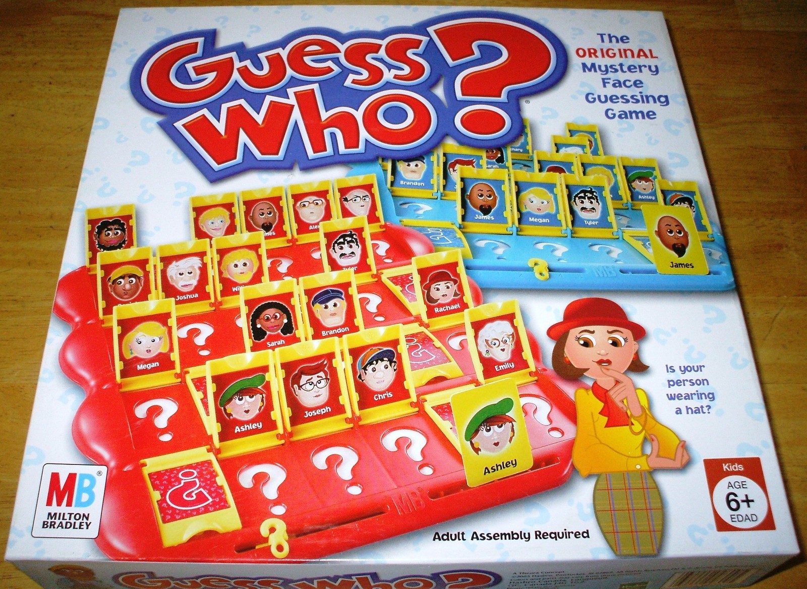 Milton Bradley Guess Who? Original Guessing Game 2005 100% COMPLETE! EXCELLENT!