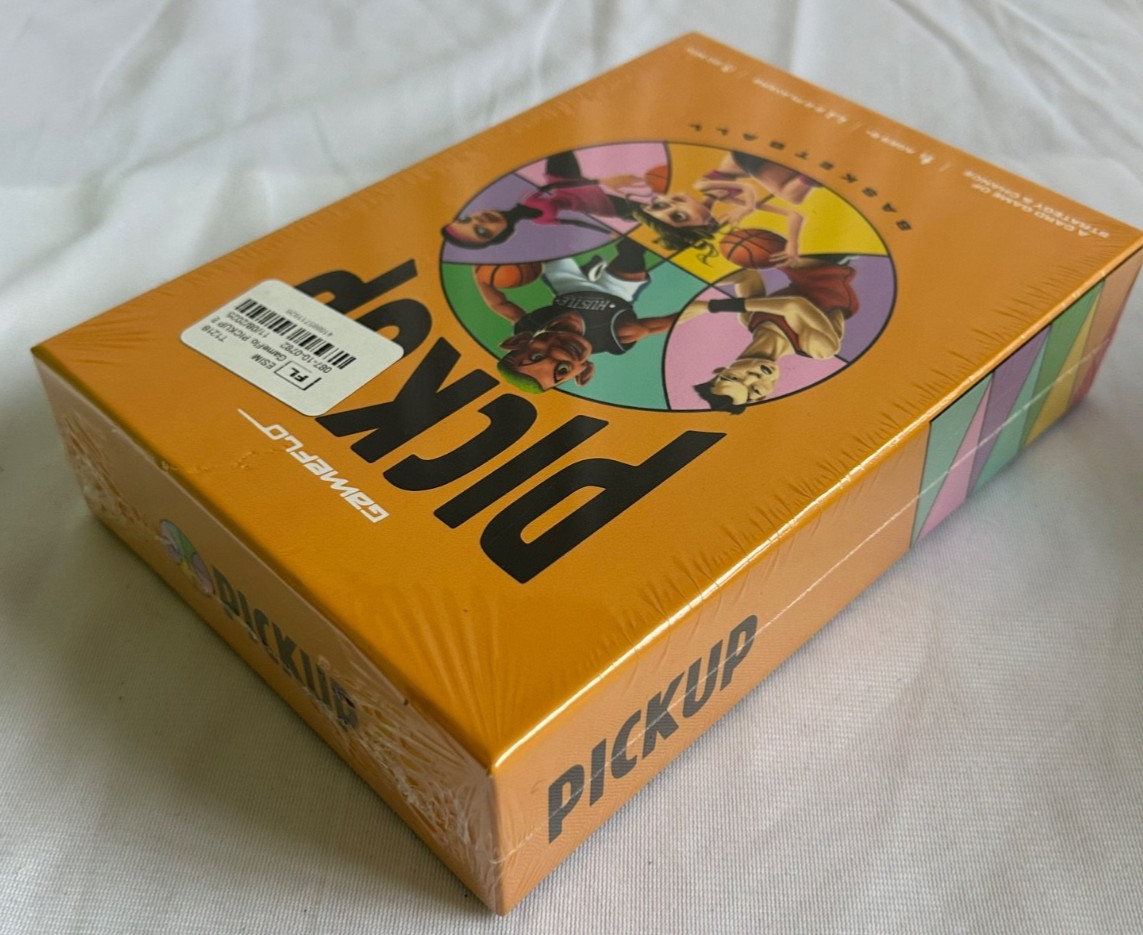 Gameflo Pickup Basketball Card Game. New/Sealed 2-6 Players Ages 8+ Strategy
