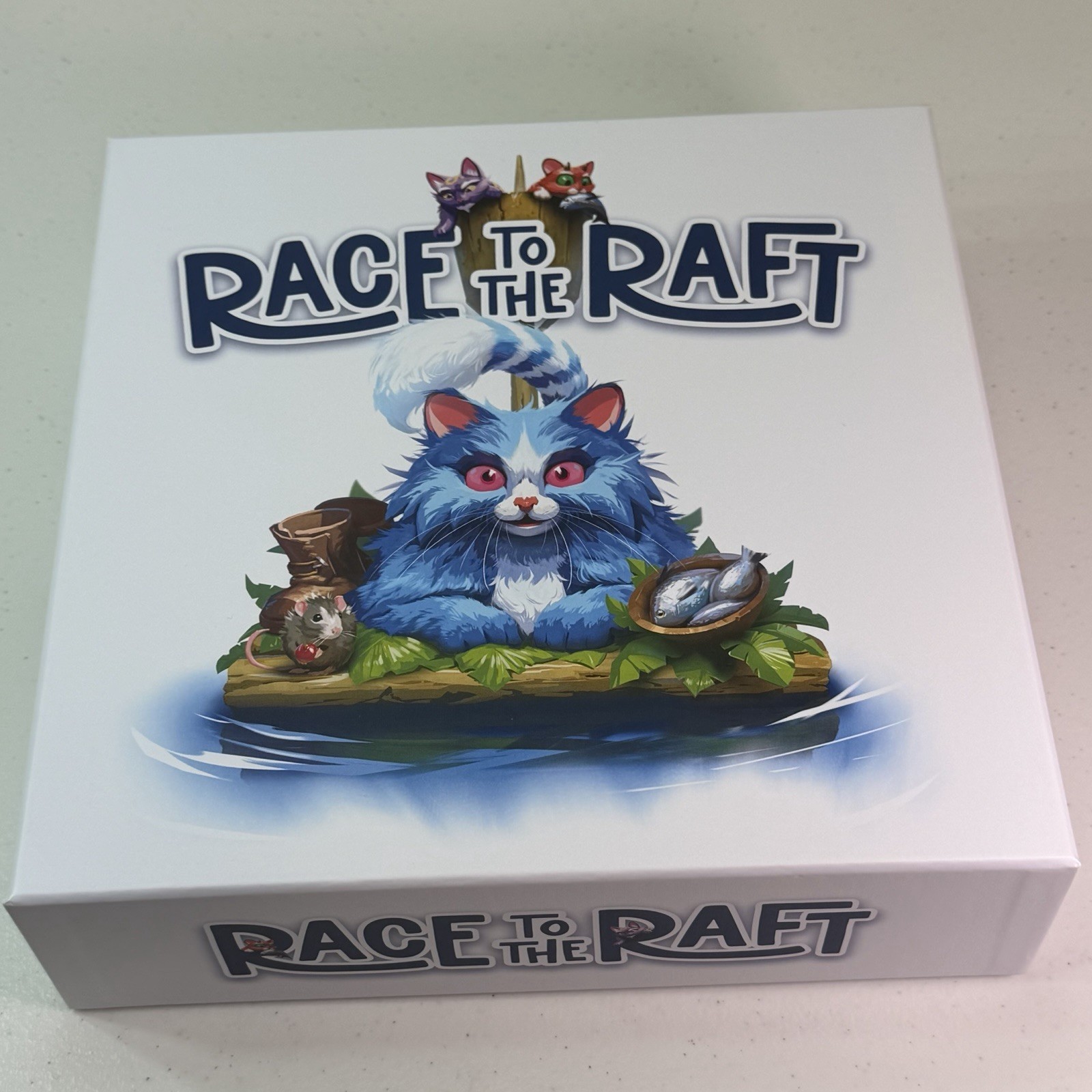 Race To The Raft Co-op Board Game The City Of Games Frank West Complete
