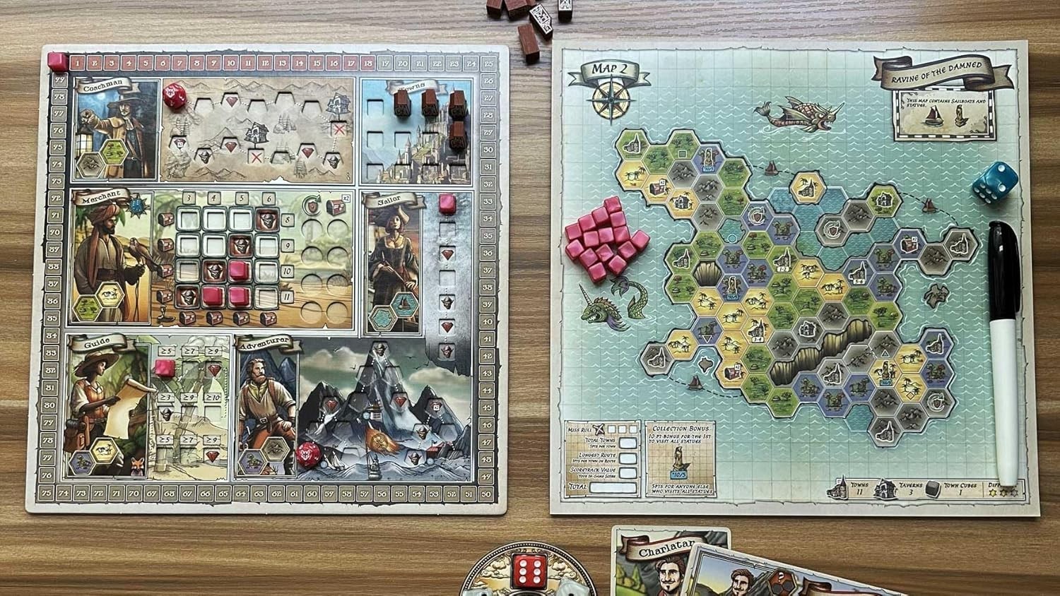 A Wayfarer’s Tale: The Journey Begins – Strategic Board Game for 1–4 Players,…