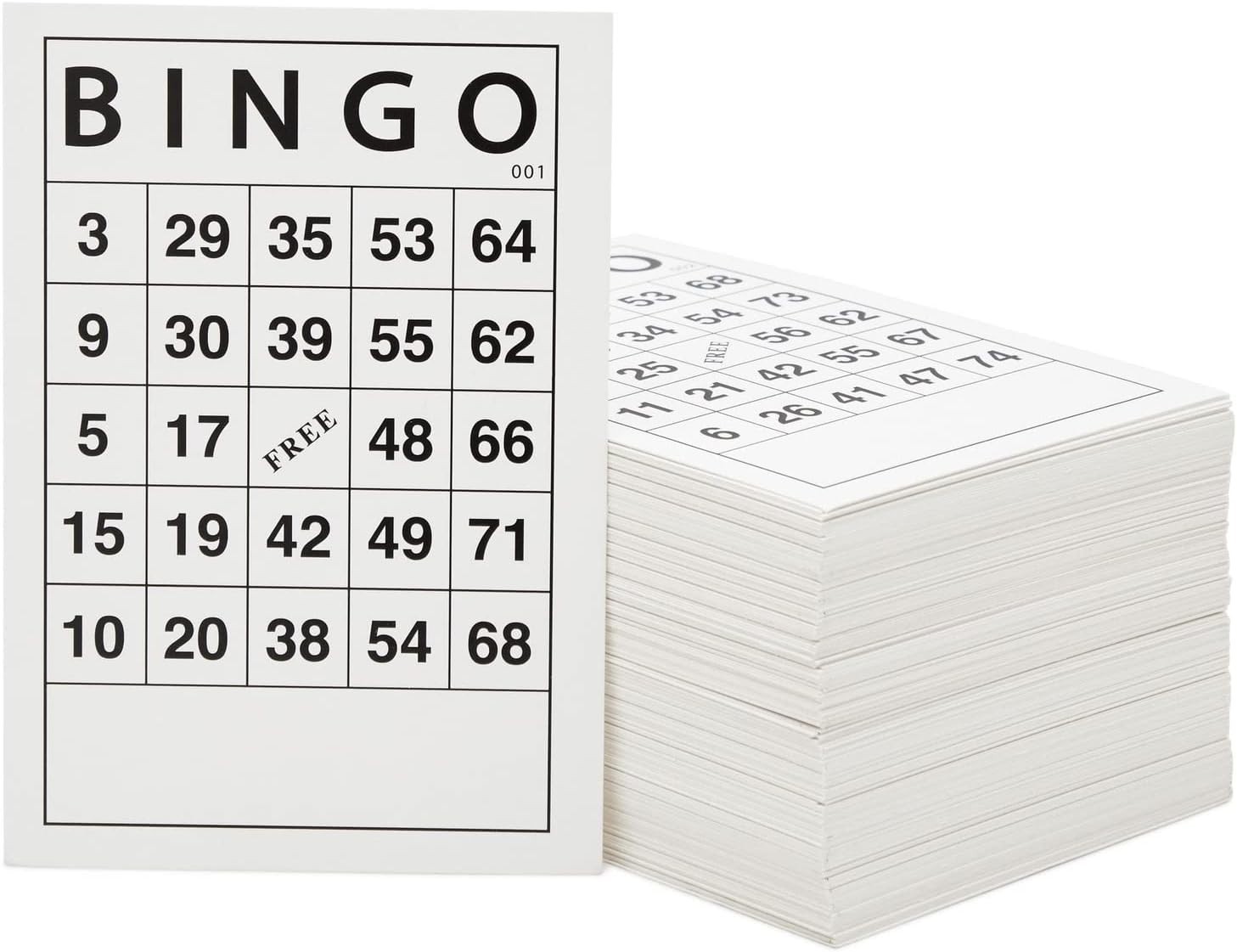 180 Sheets Reusable Bingo Cards – Perfect for Adult Birthday Parties & Events