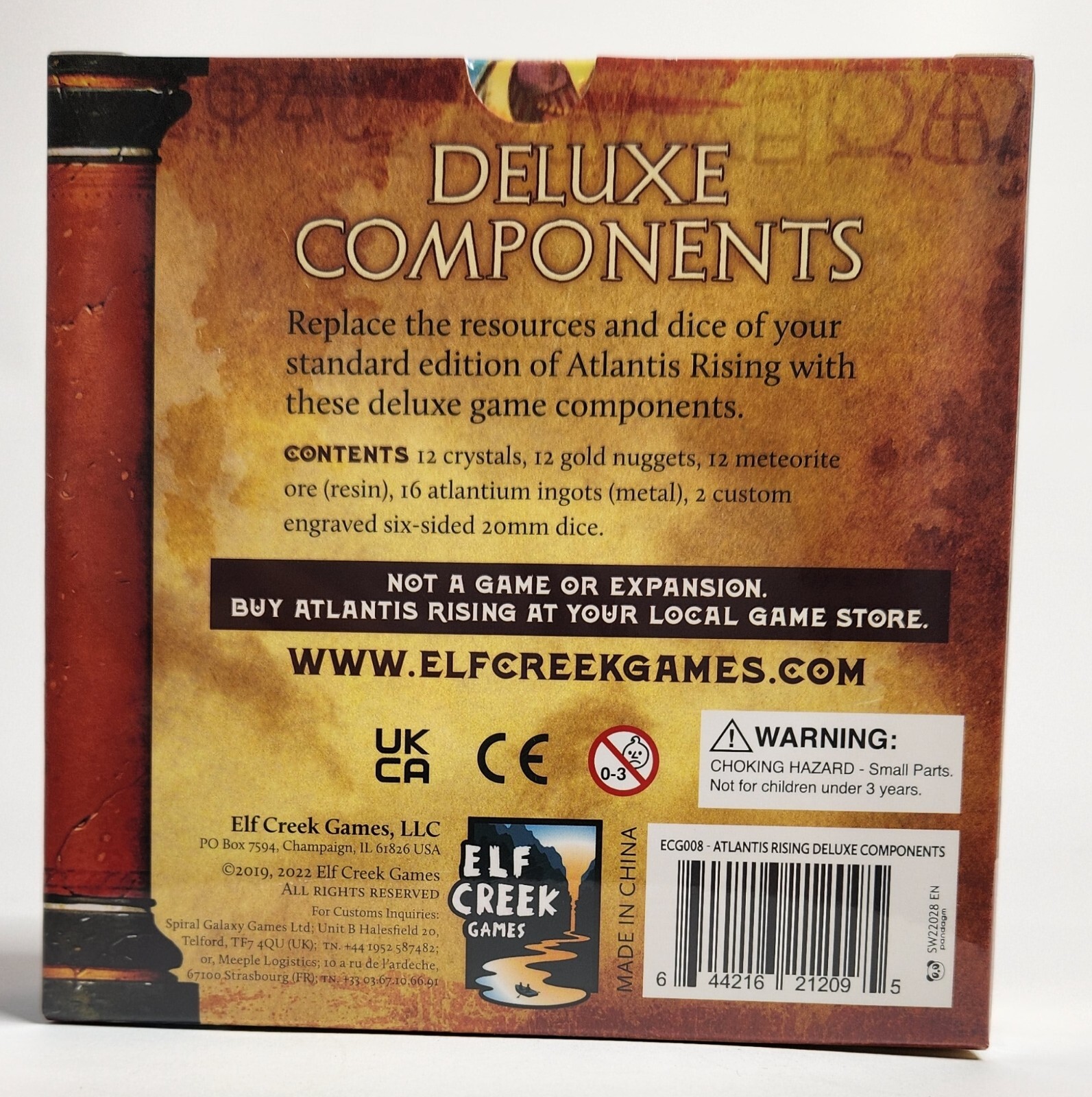 Atlantis Rising Monstrosities+Core Game+Extras Kickstarter by Elf Creek (NIS)