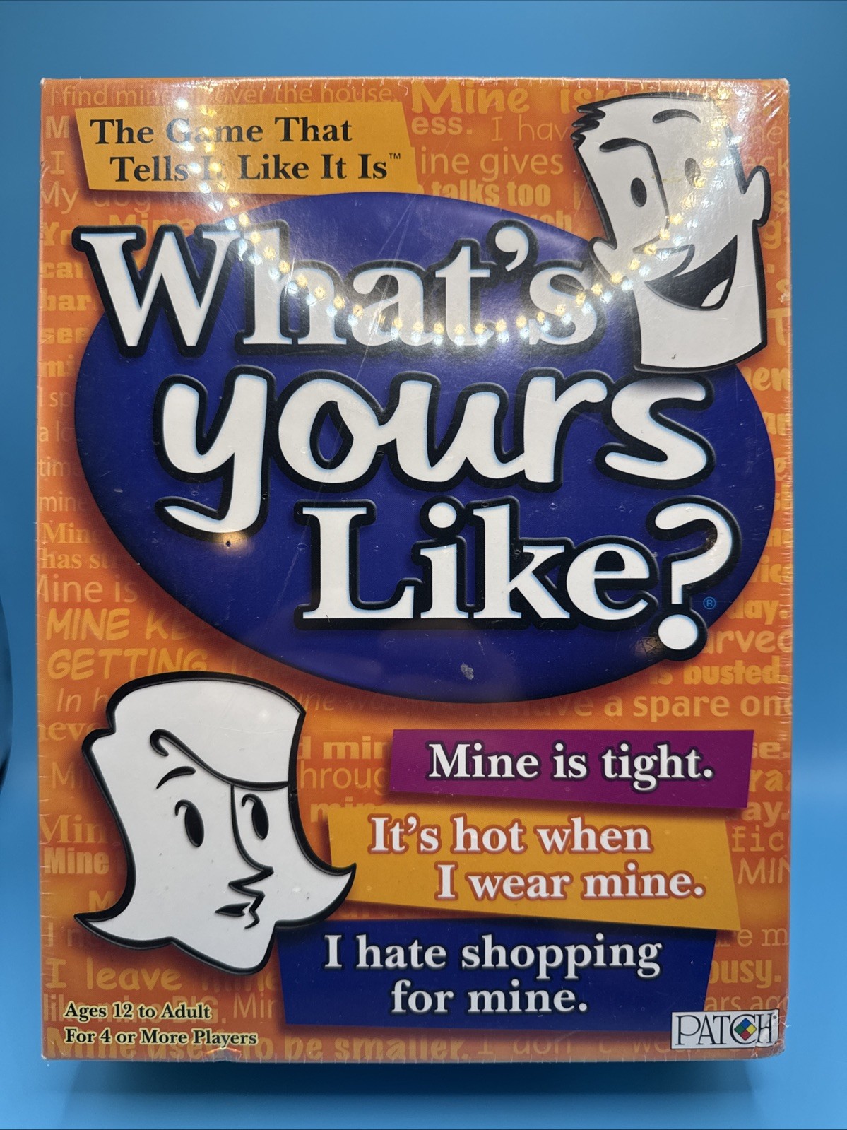 What’s Yours Like? The Game That Tells It Like It Is! Group Party Game Ages 12+