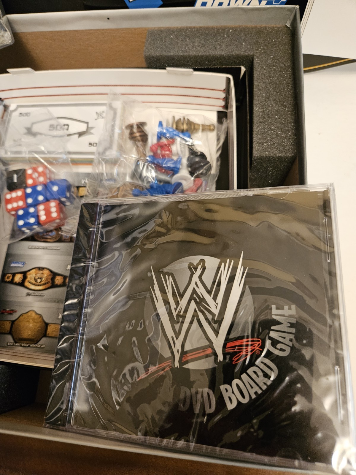 WWE Smack Down Raw DVD Board Game 2005 Complete WWE Wrestling Vintage